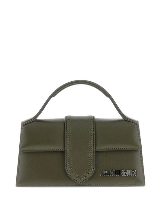 leather top-handle shoulder bag