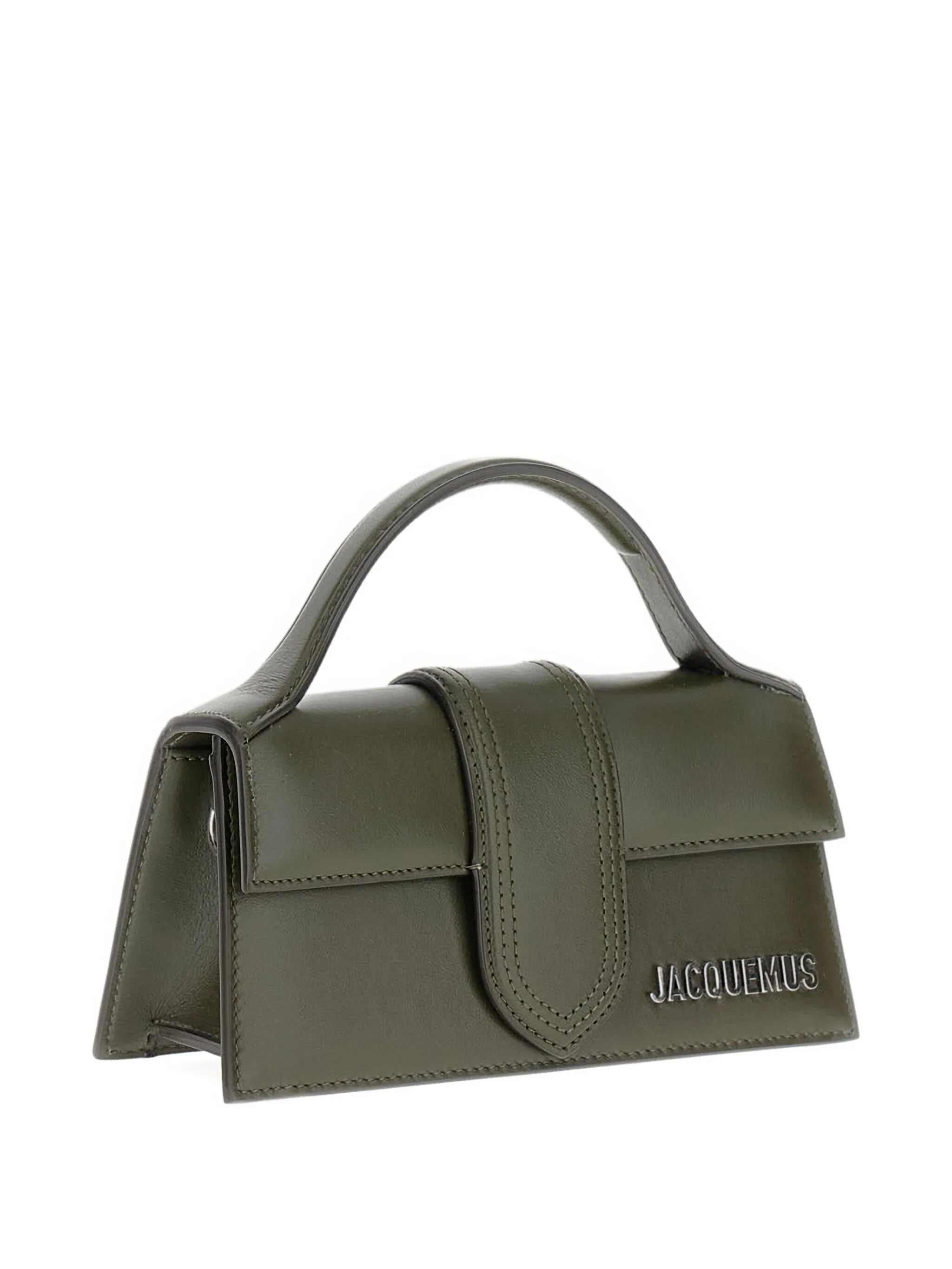 leather top-handle shoulder bag