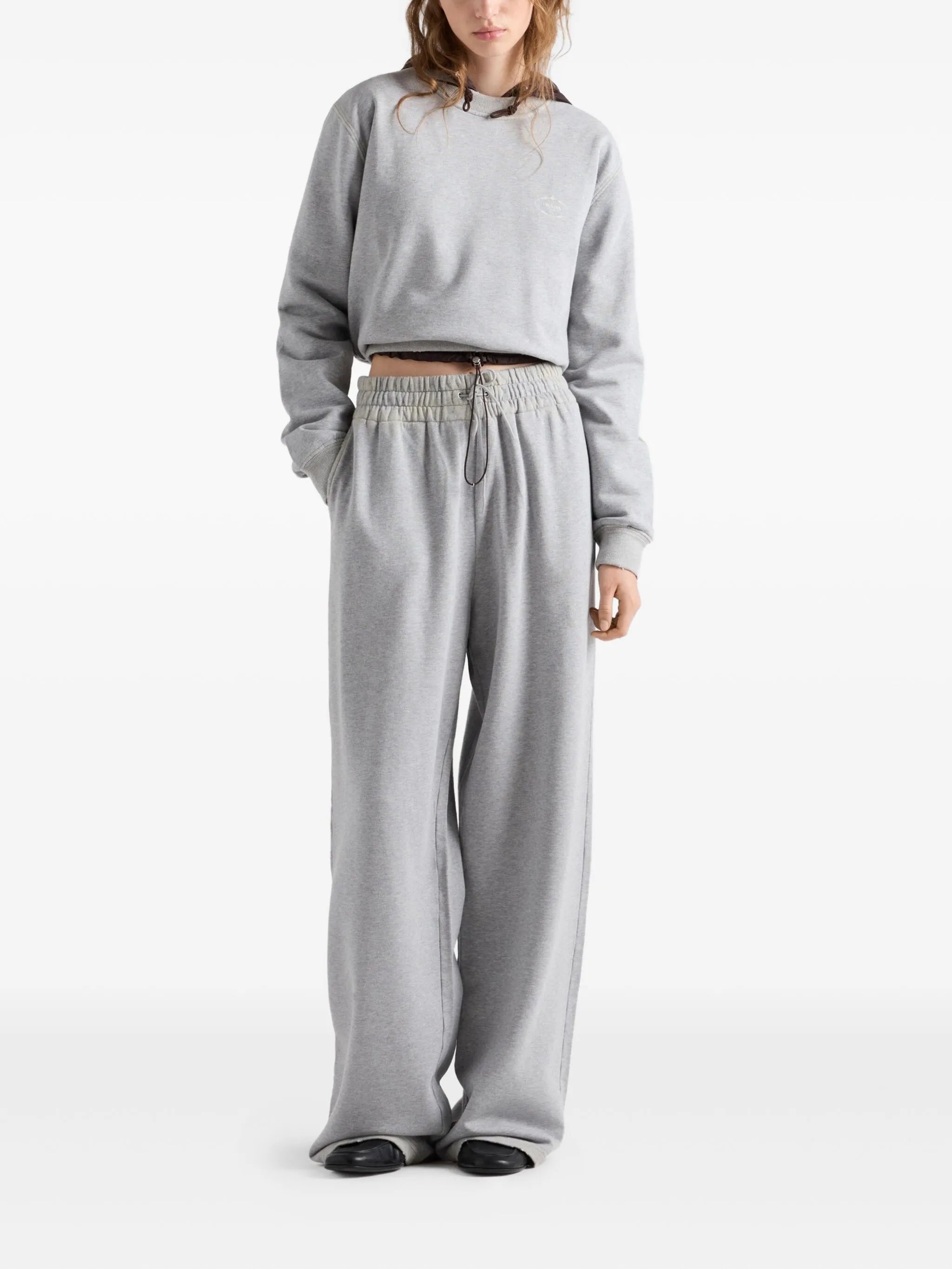 drawstring track pants