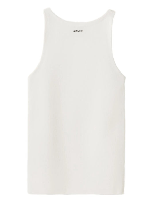 logo tank tank top