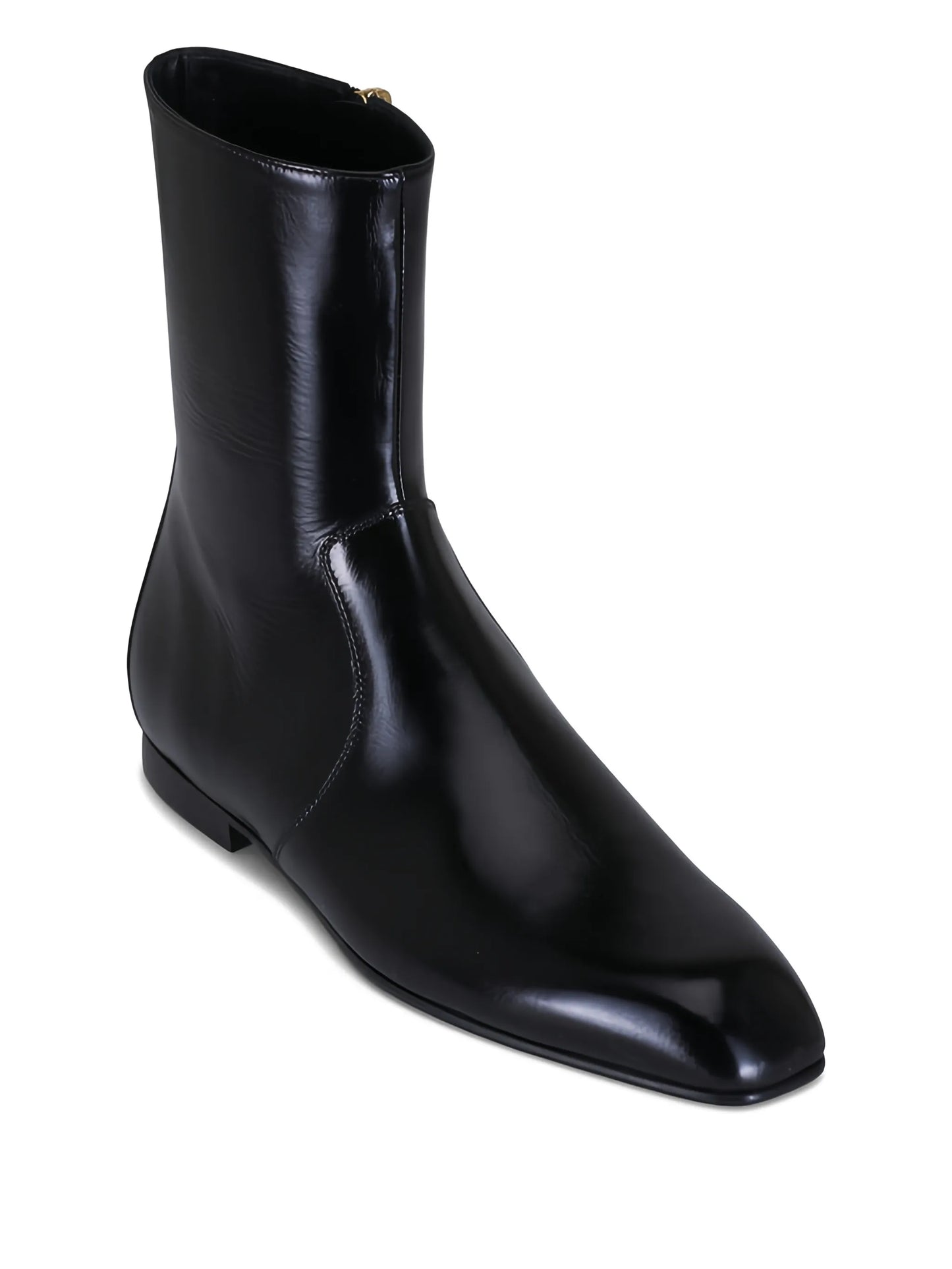 Colt ankle zip leather boots
