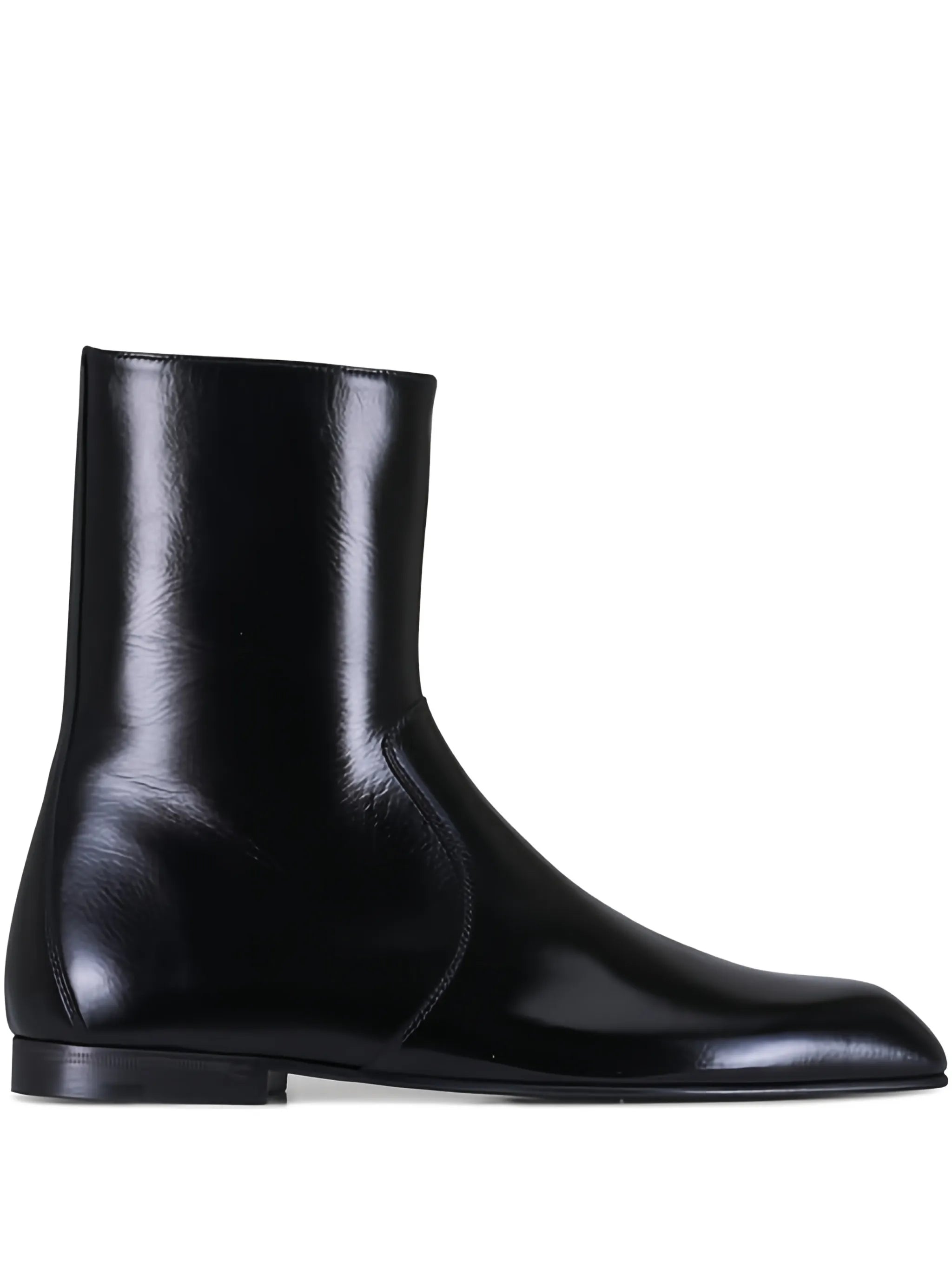 Colt ankle zip leather boots