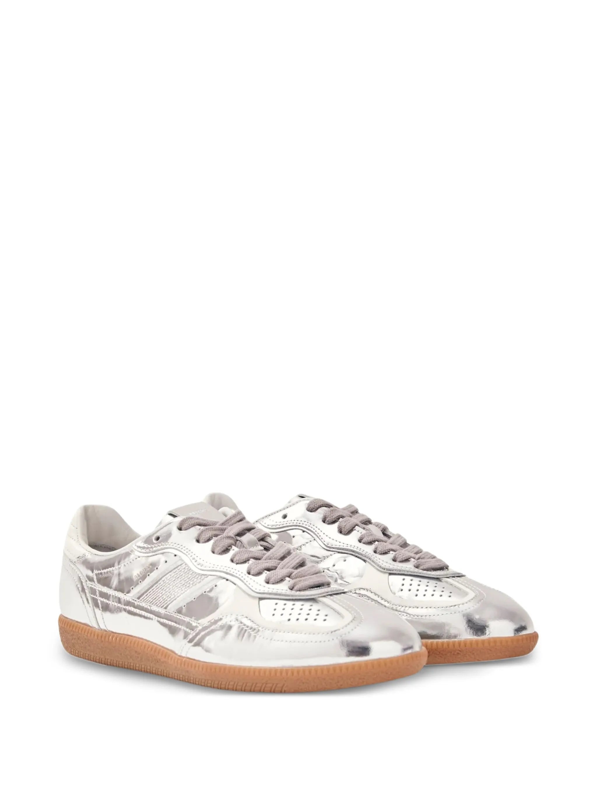 Tb.490 Rife shimmer cream leather sneakers