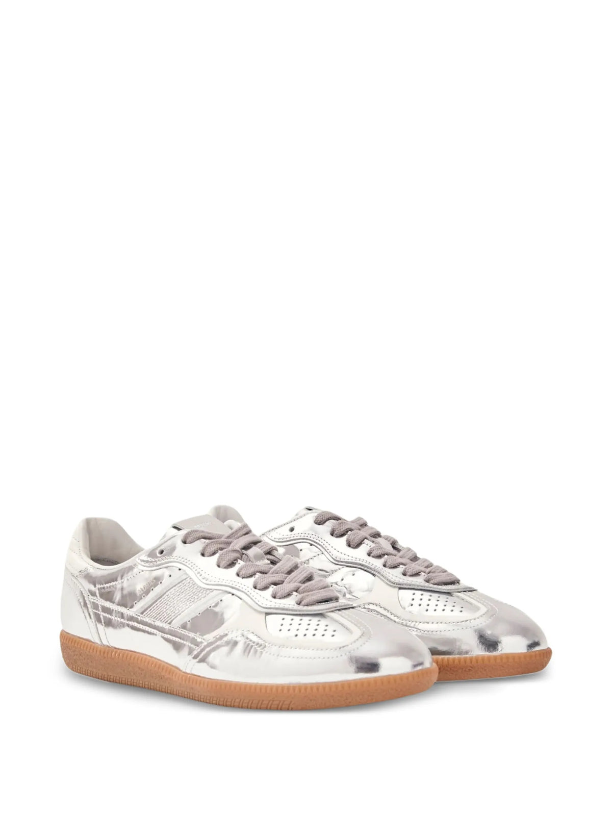 Tb.490 Rife shimmer cream leather sneakers