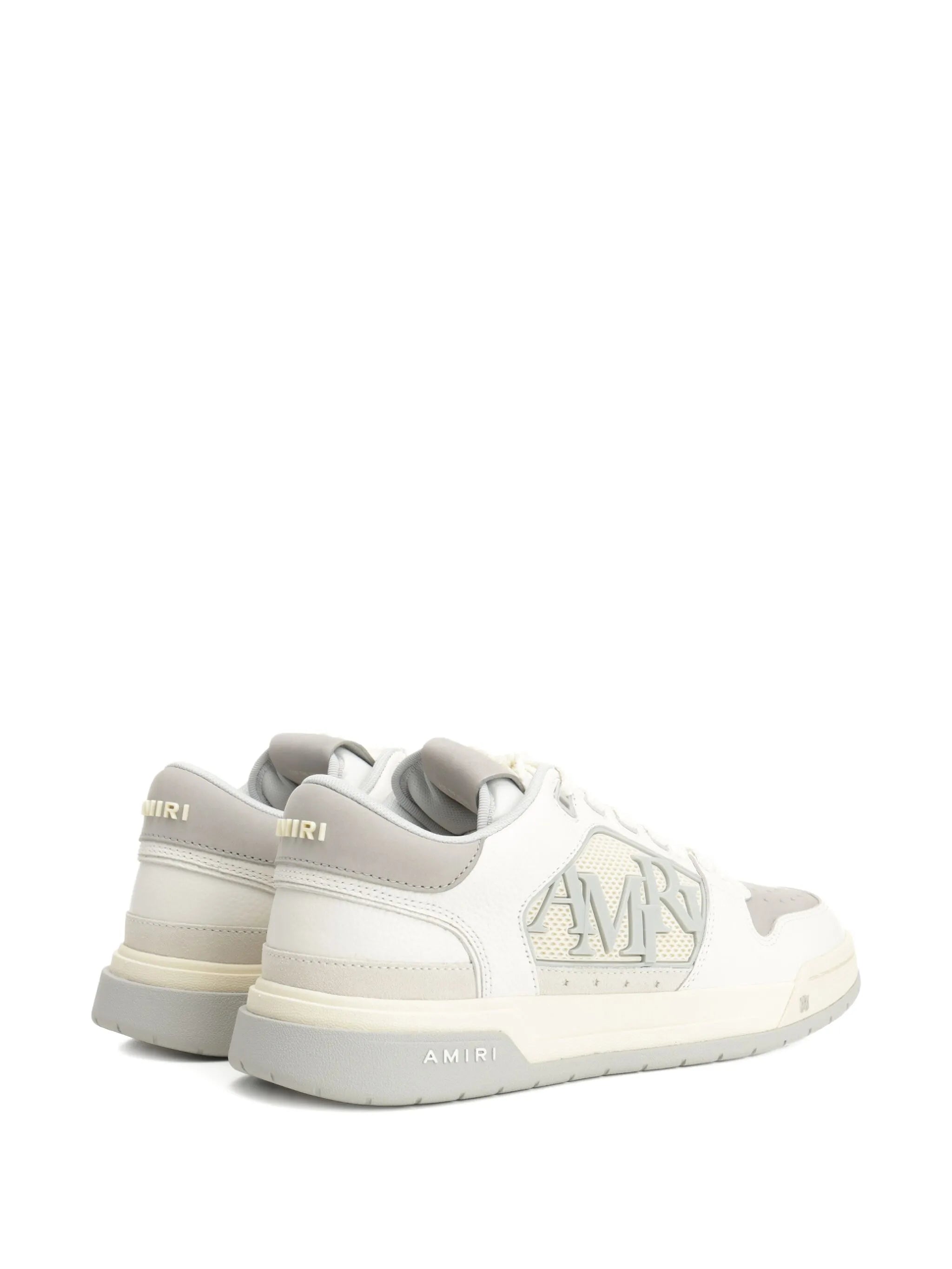 Classic low-top logo-detail leather lace-up sneakers