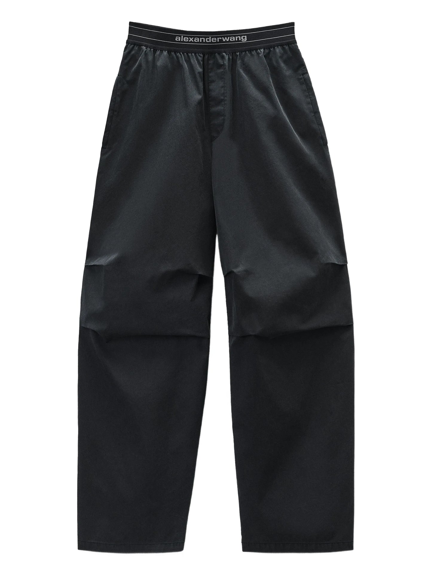 logo-waistband trousers
