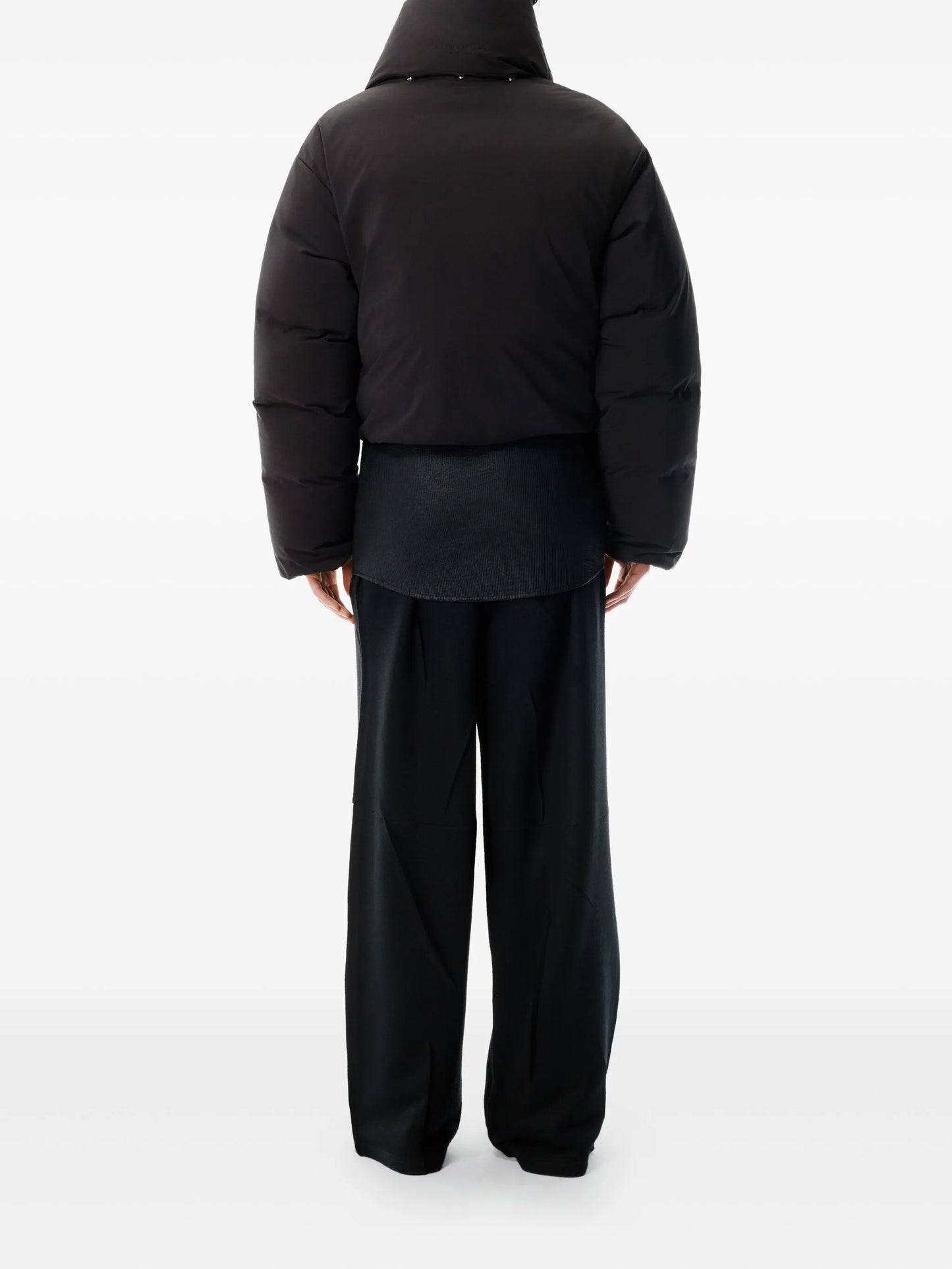 cropped puffer jacket