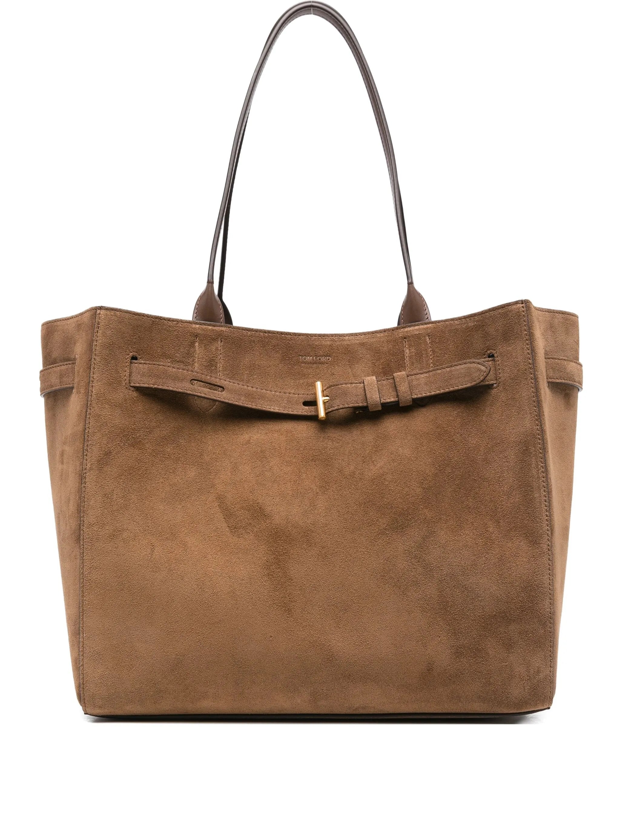 suede leather Audrey medium tote
