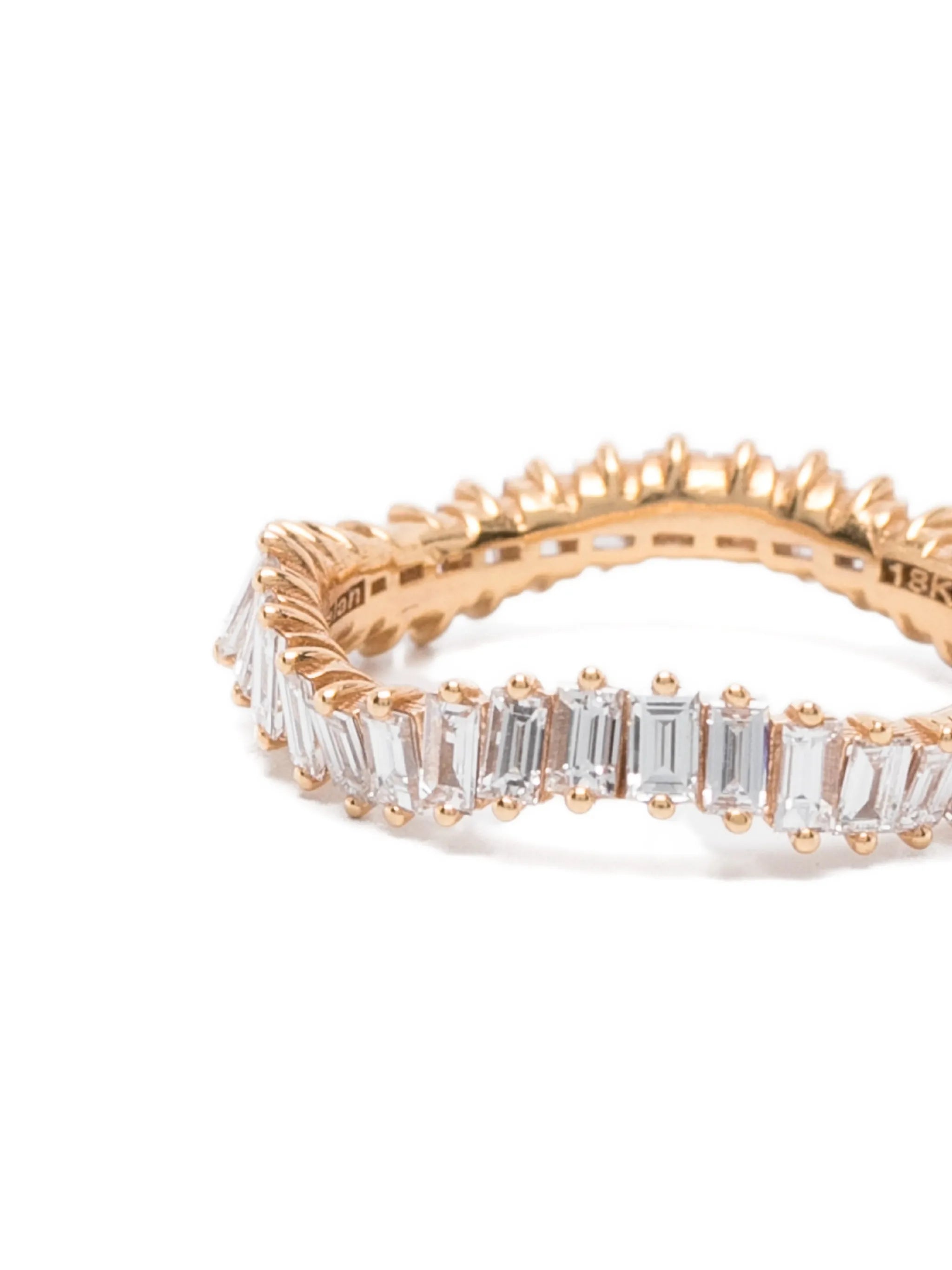 Classic Diamond Bar ring