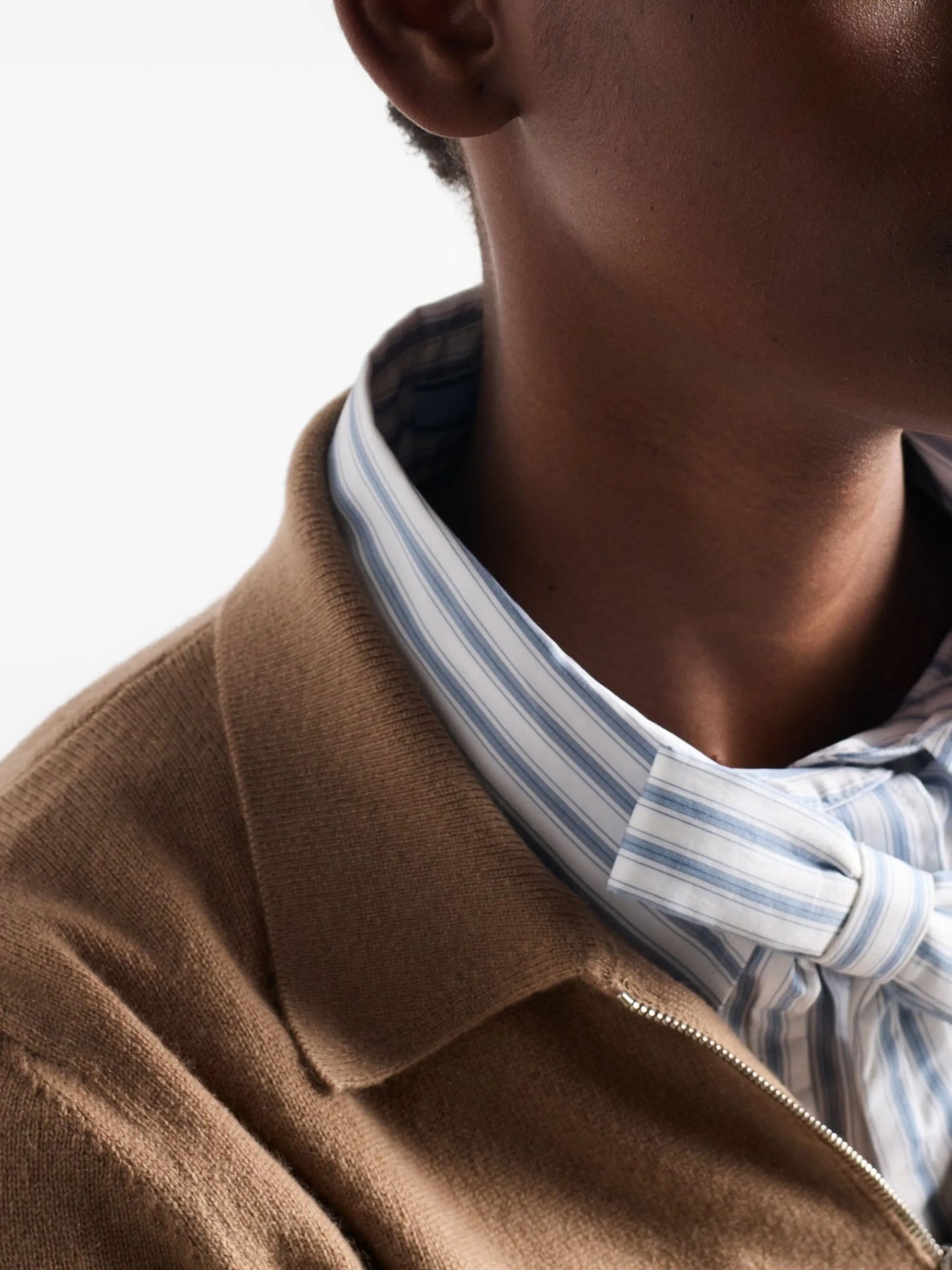 cashmere polo sweater