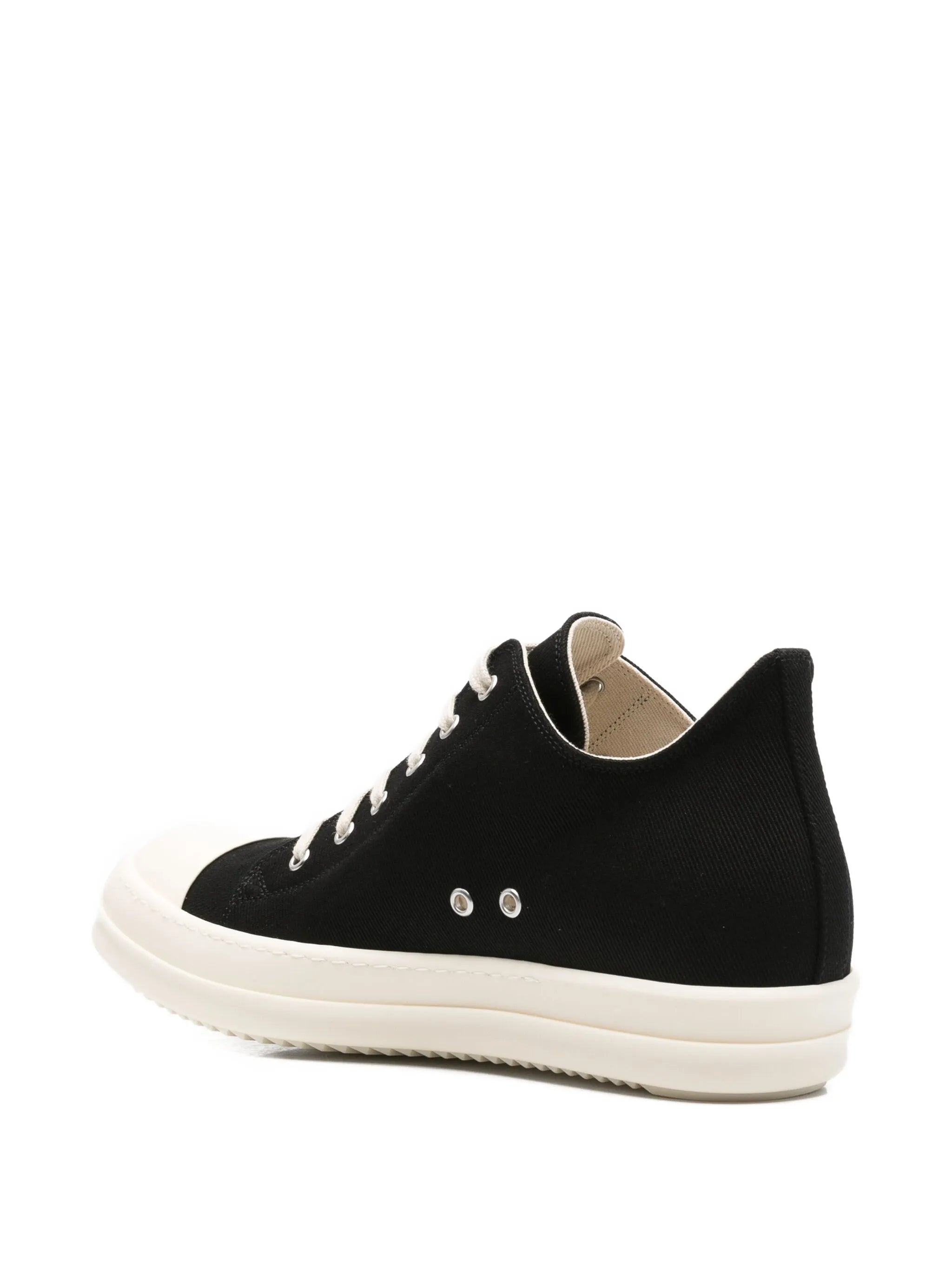 lace-up round-toe sneakers