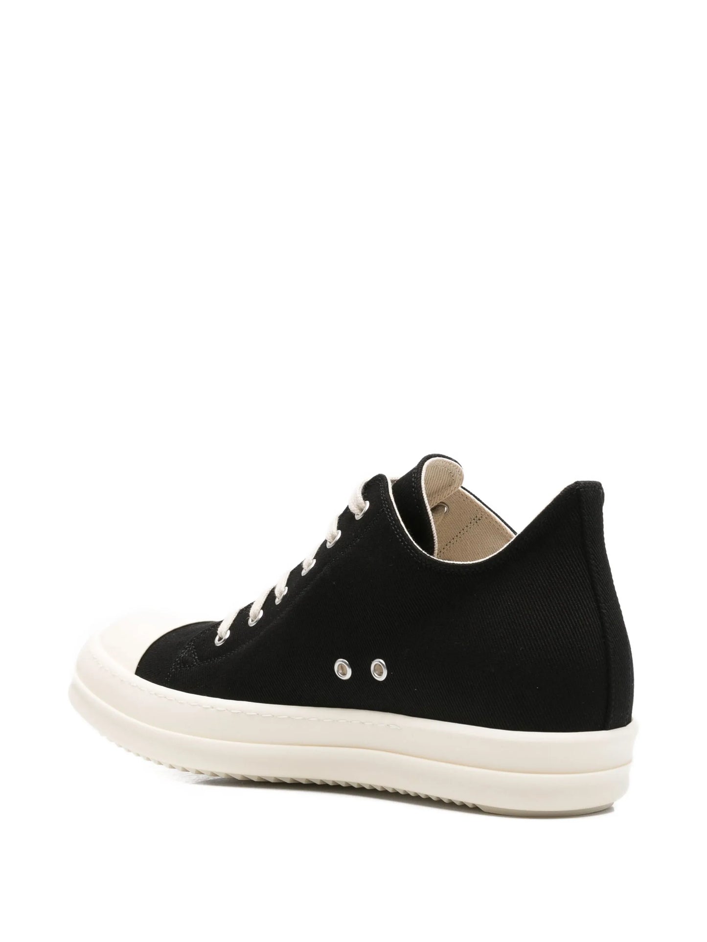 lace-up round-toe sneakers