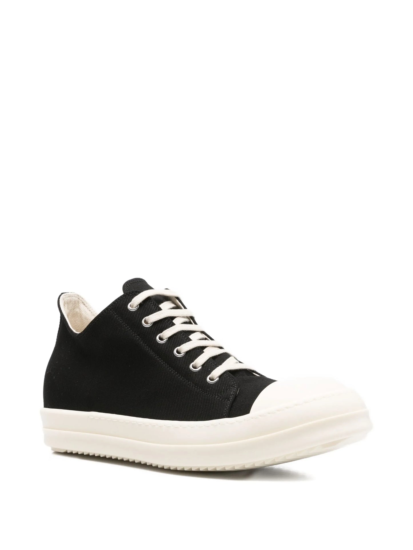 lace-up round-toe sneakers