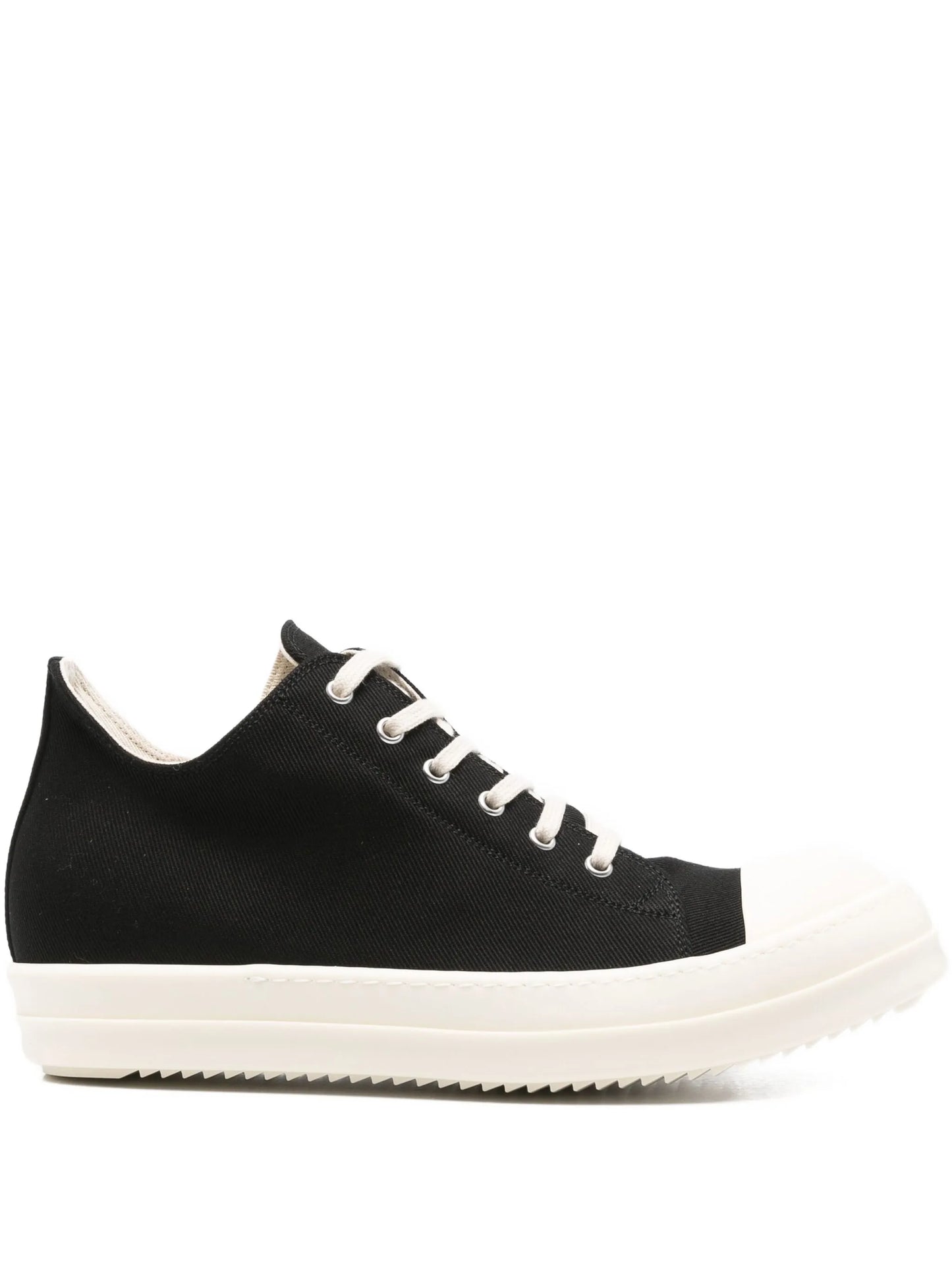 lace-up round-toe sneakers
