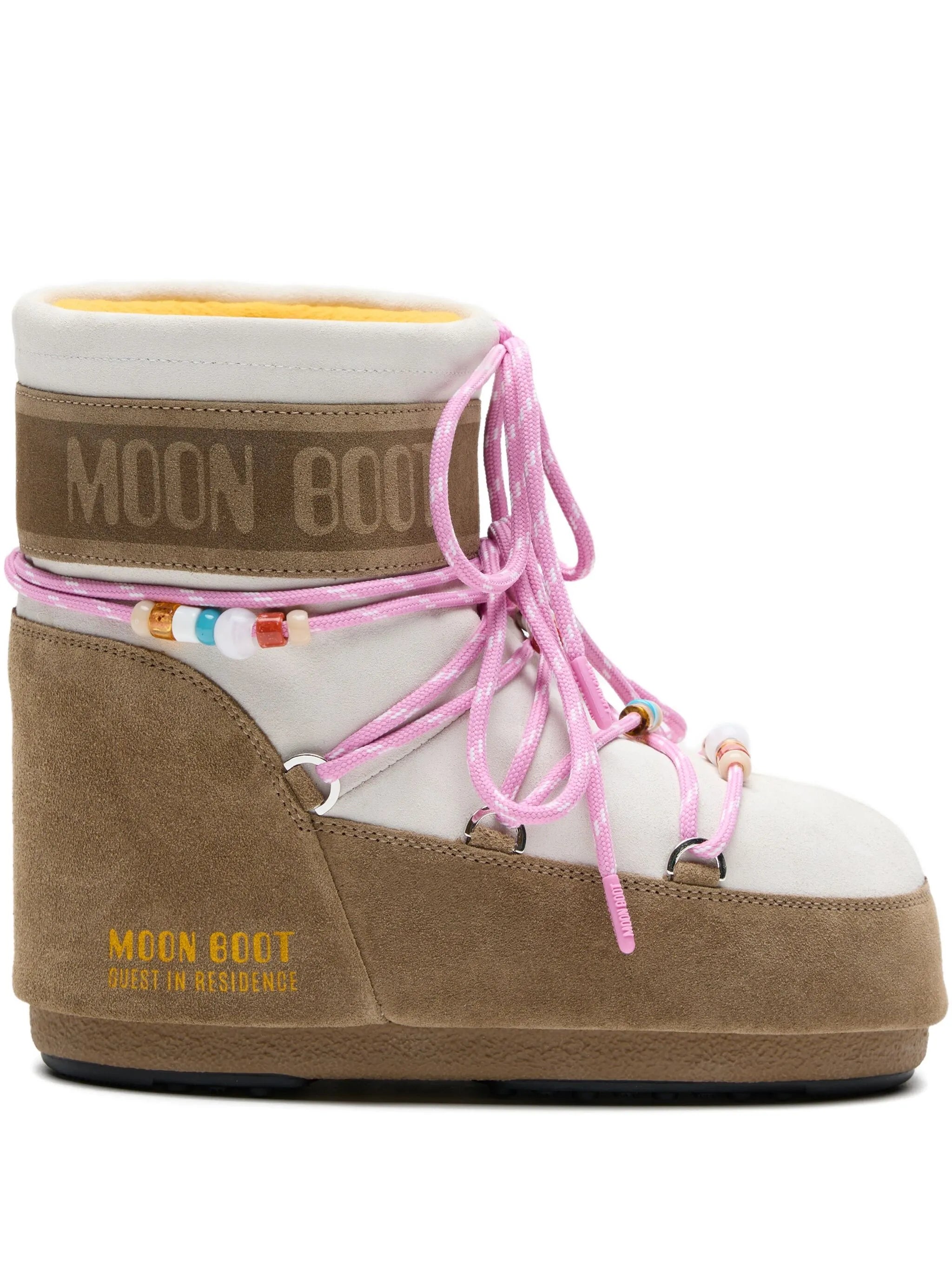 x Guest In Residence beaded suede boots