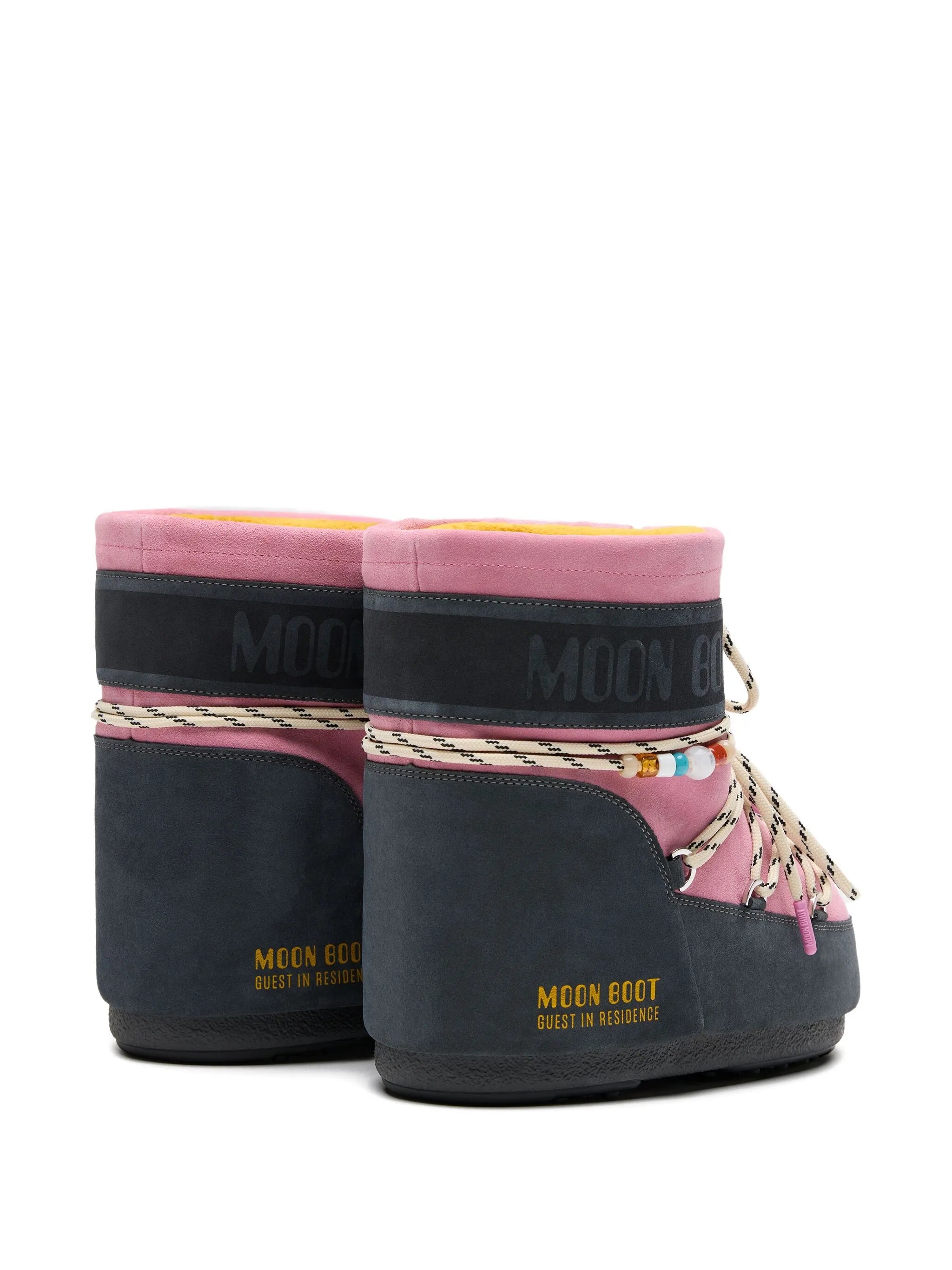 x Guest In Residence Icon Low beaded suede boots