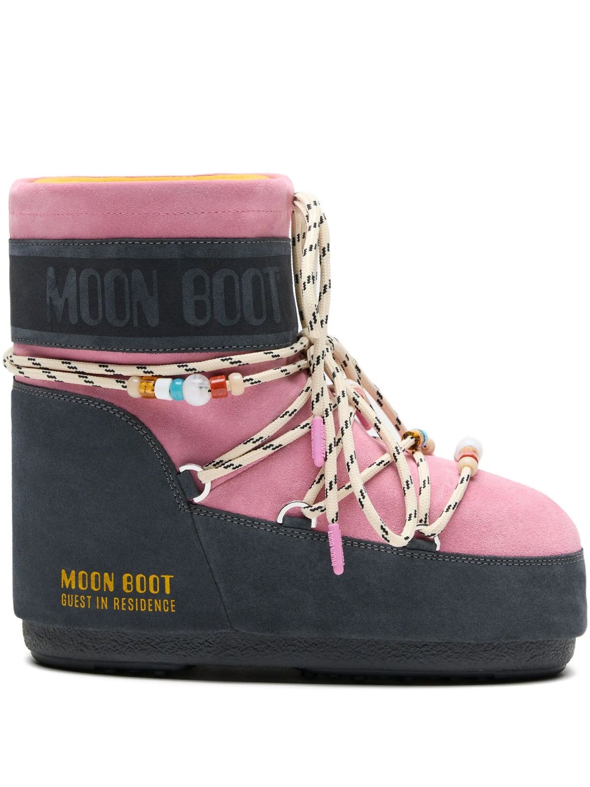 x Guest In Residence Icon Low beaded suede boots