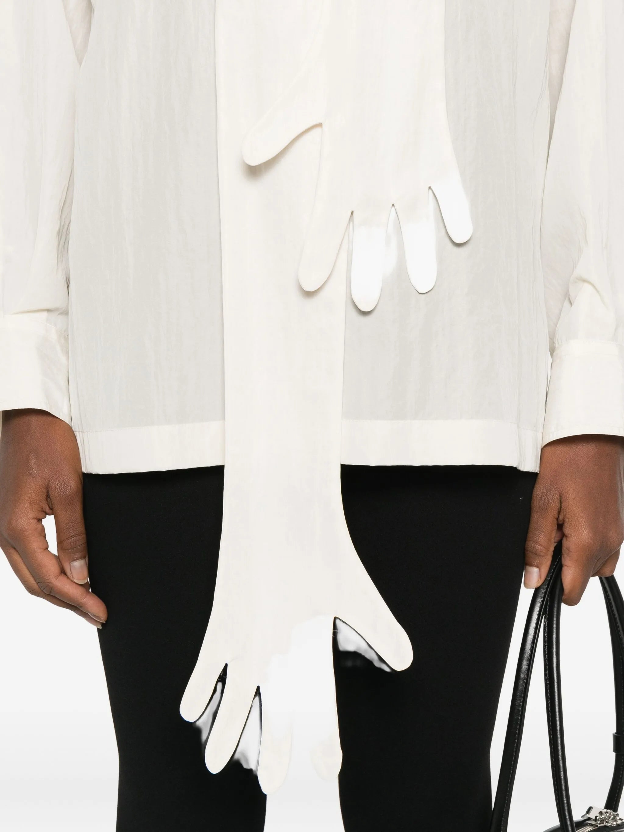 glove-detail blouse