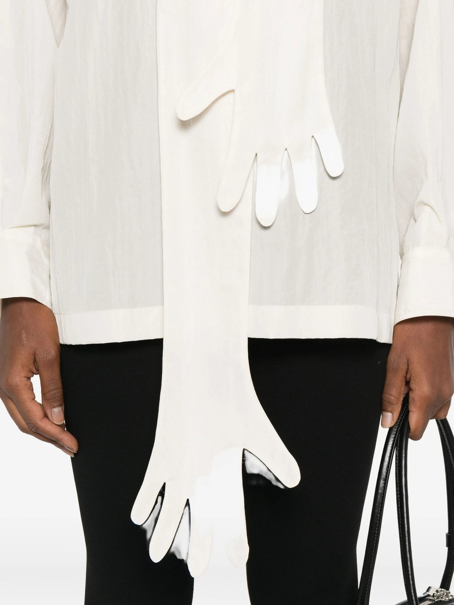 glove-detail blouse