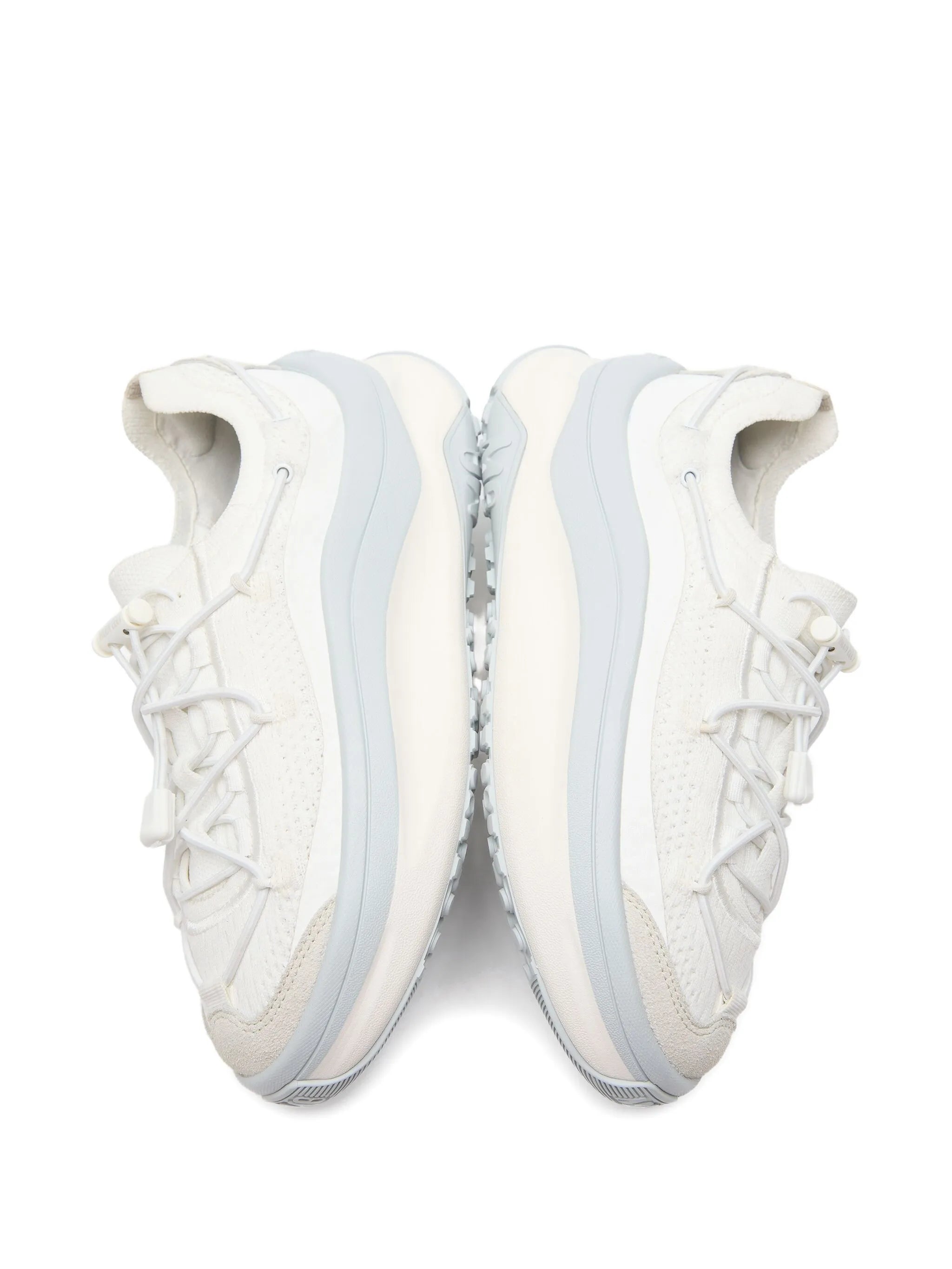 lace-up knitted sneakers