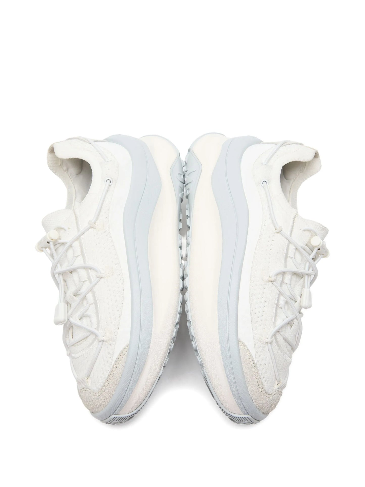 lace-up knitted sneakers