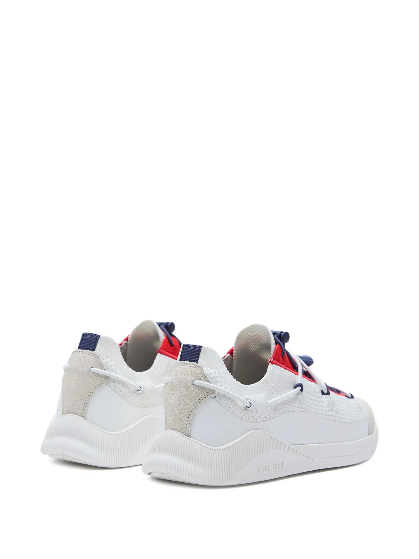 Moonlight knitted lace-up low-top sneakers