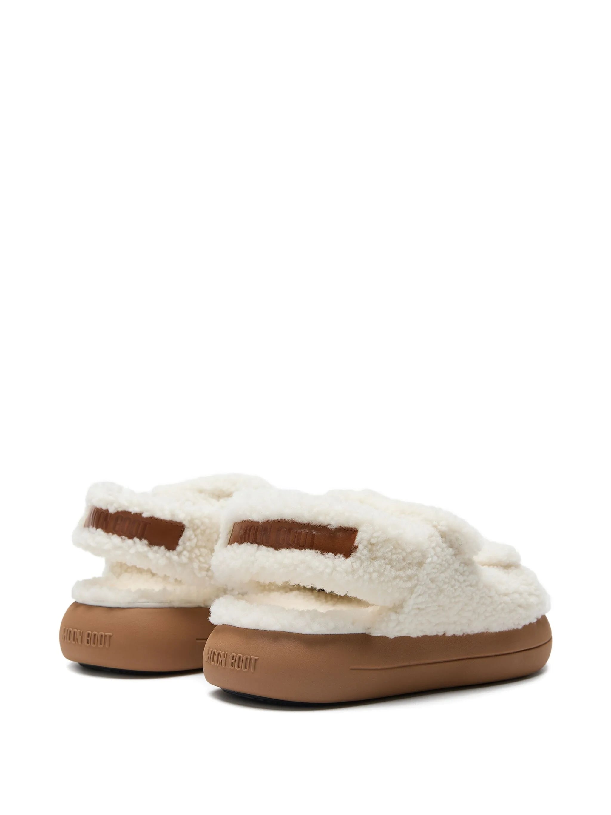 shearling sandals