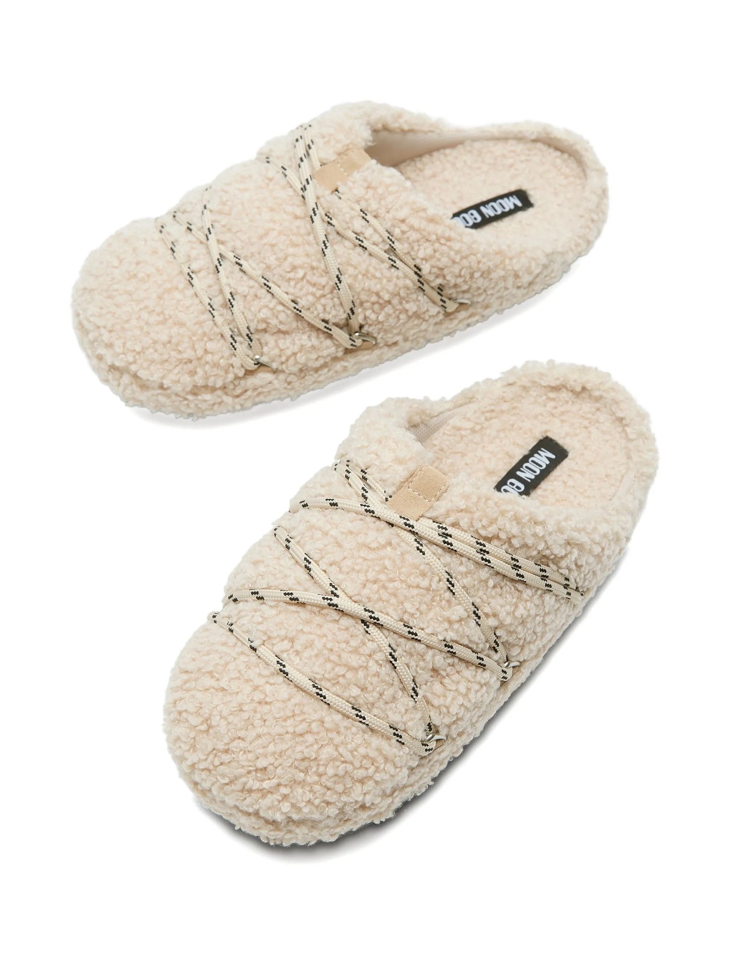 teddy cozy slippers