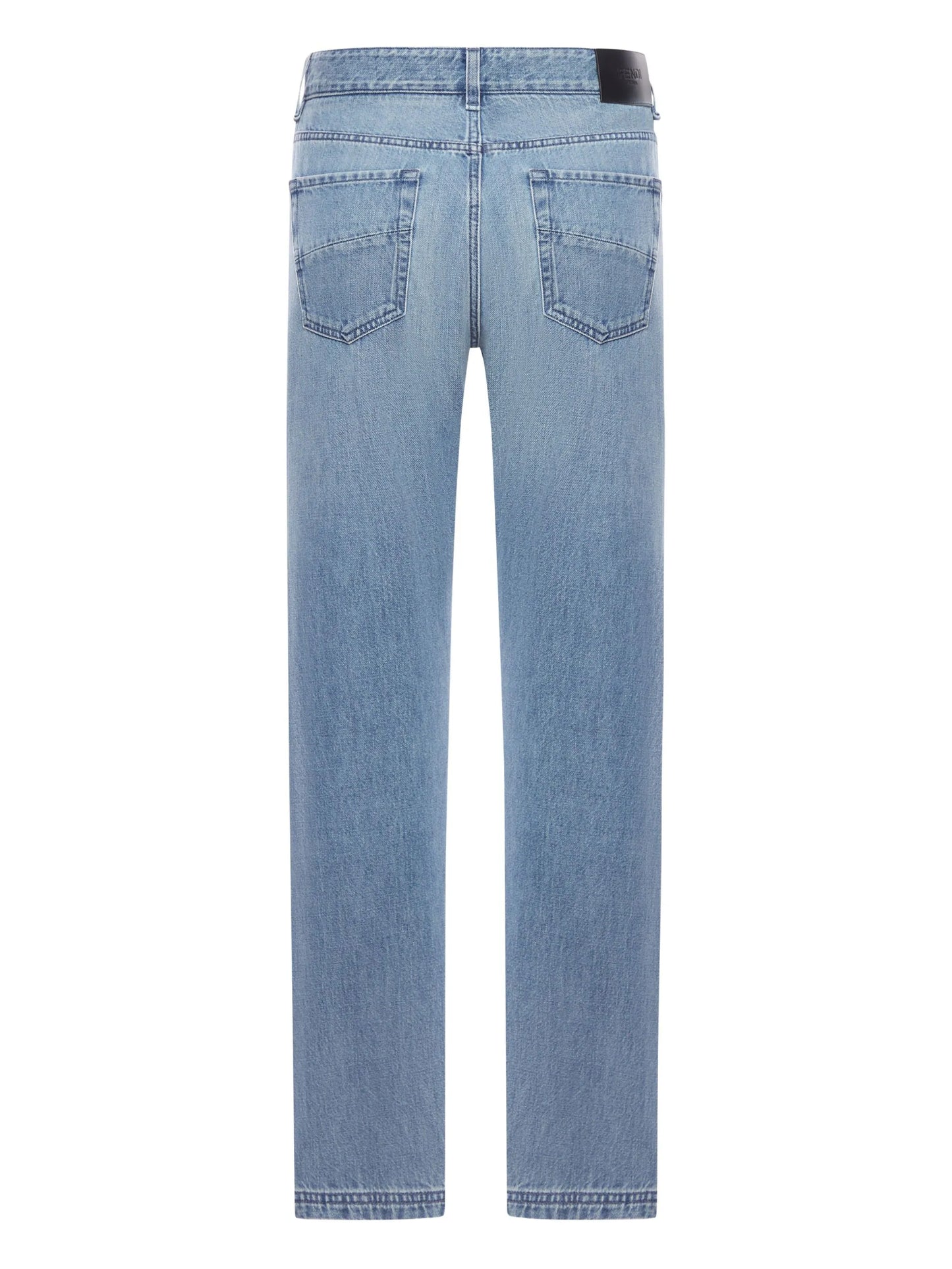 five-pocket stonewash jeans