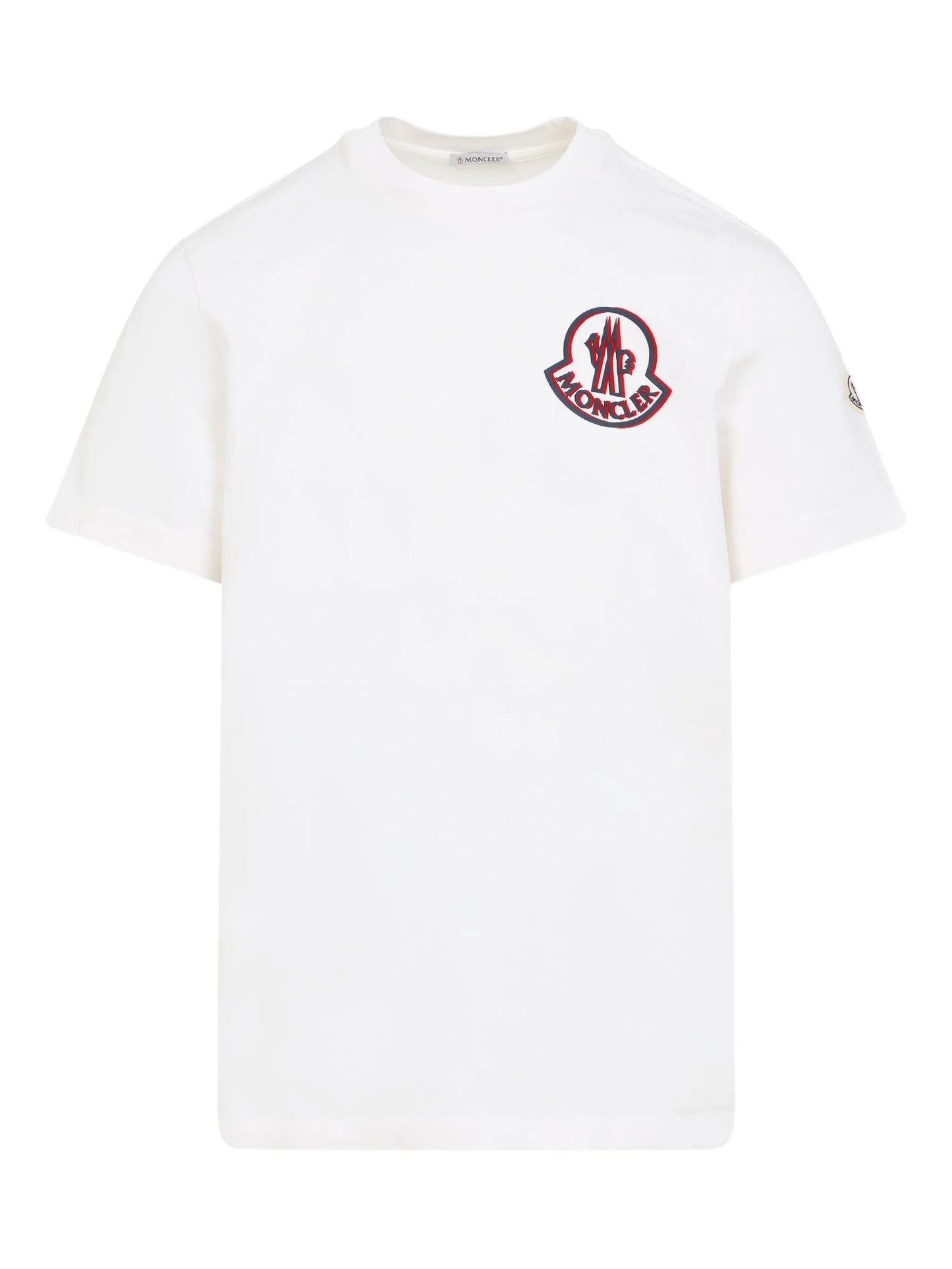 logo-patch cotton T-shirt