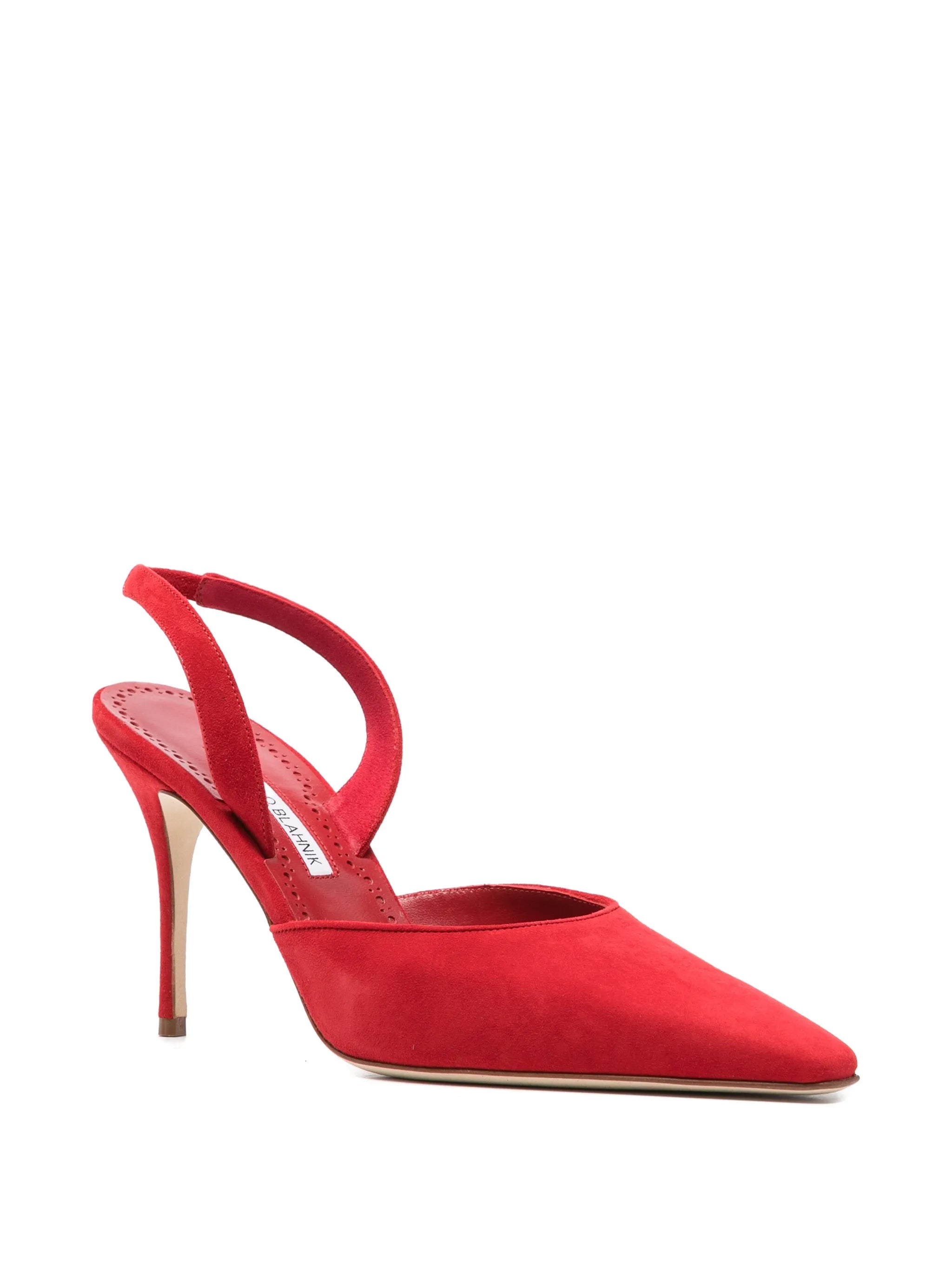 Borelapla suede slingback pumps