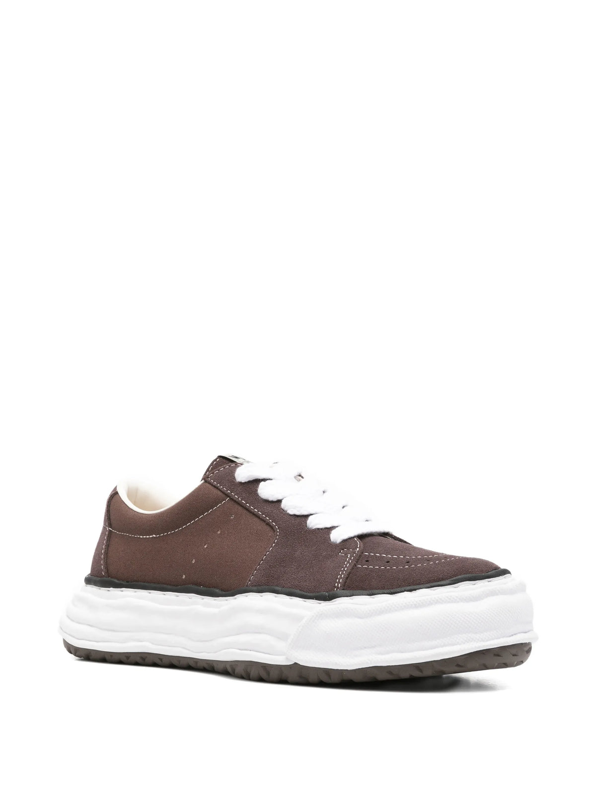 Eric OG sole mix material low-top sneakers