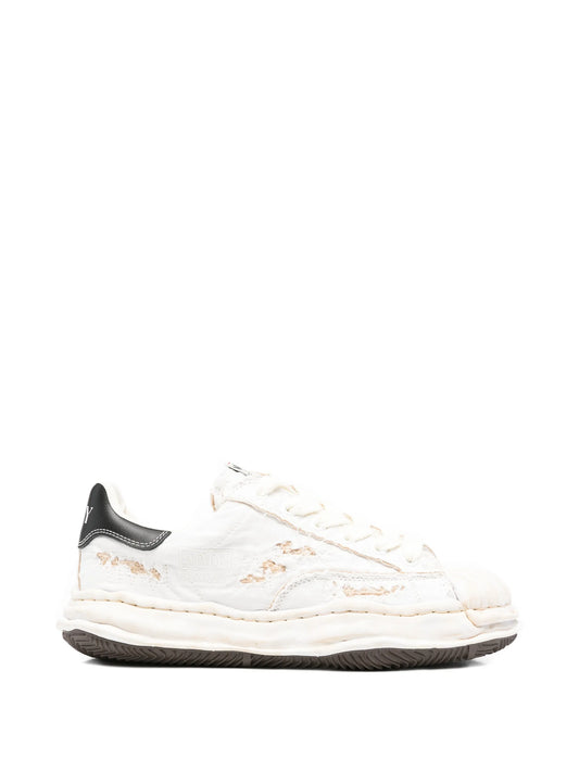 Blakey ripp-effect lace-up sneakers
