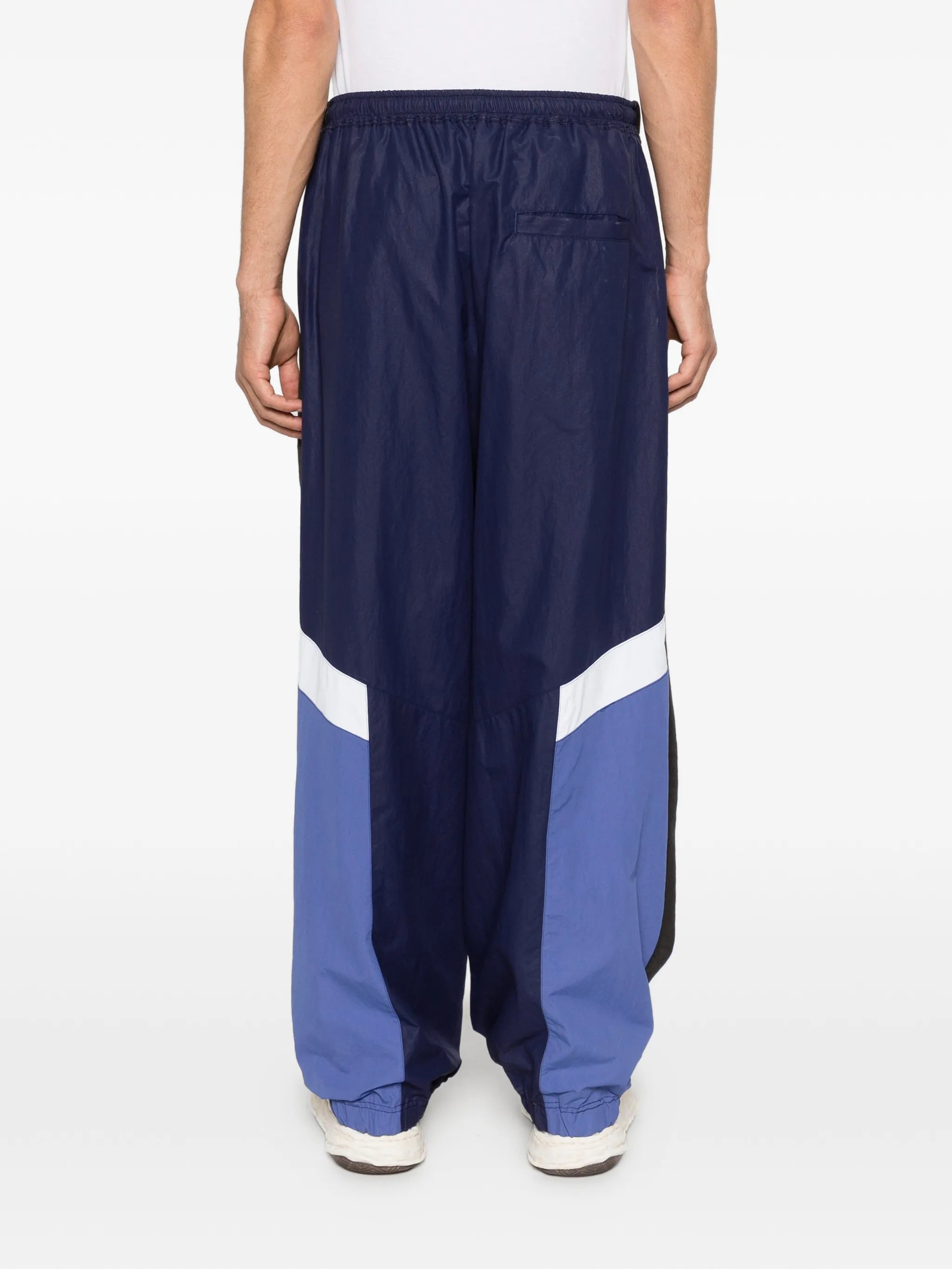 patch-detail track pants