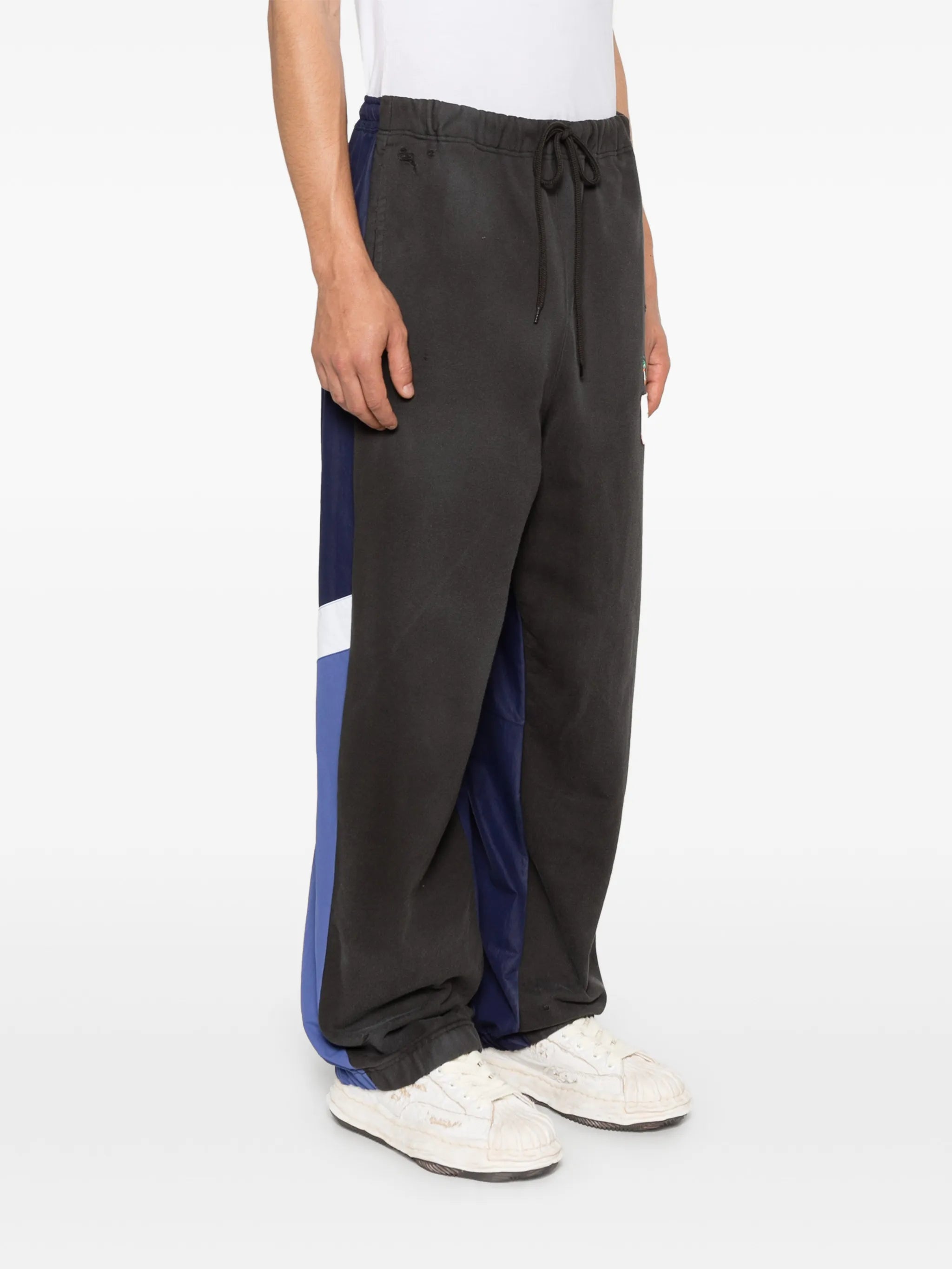 patch-detail track pants