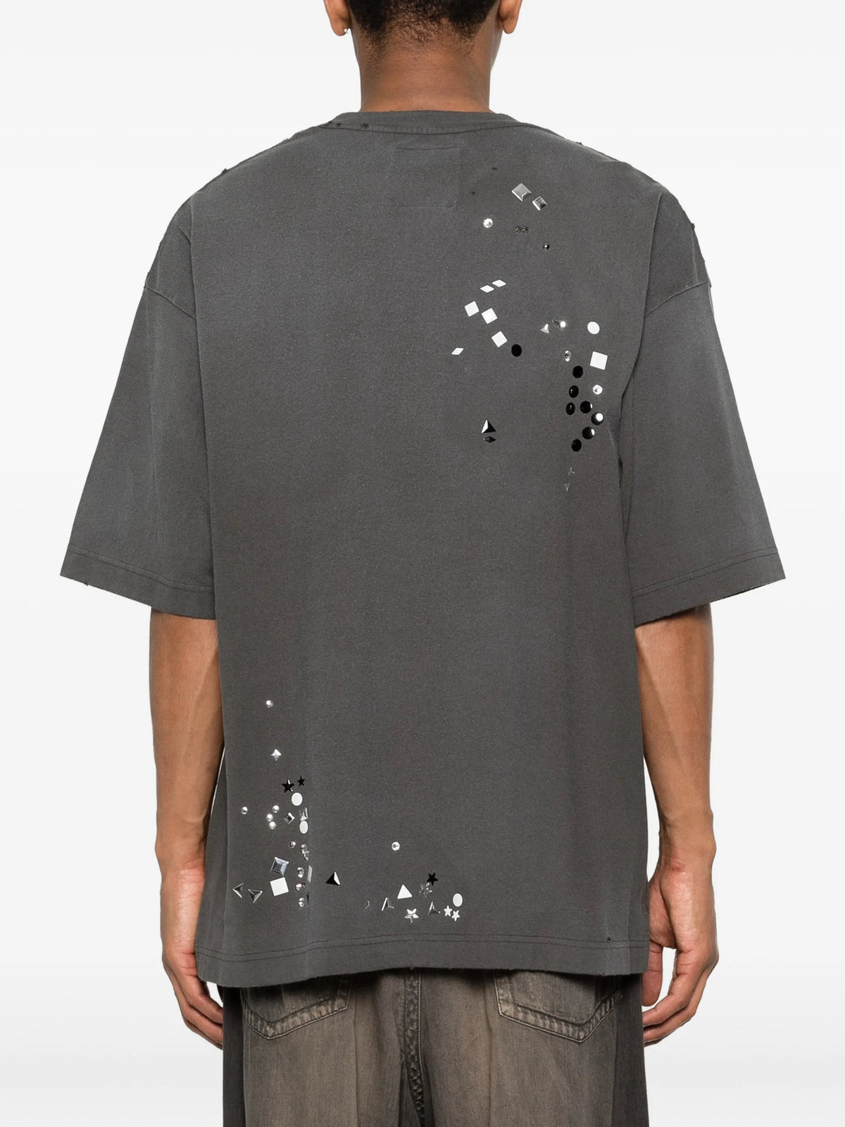 sticker-embellished T-shirt