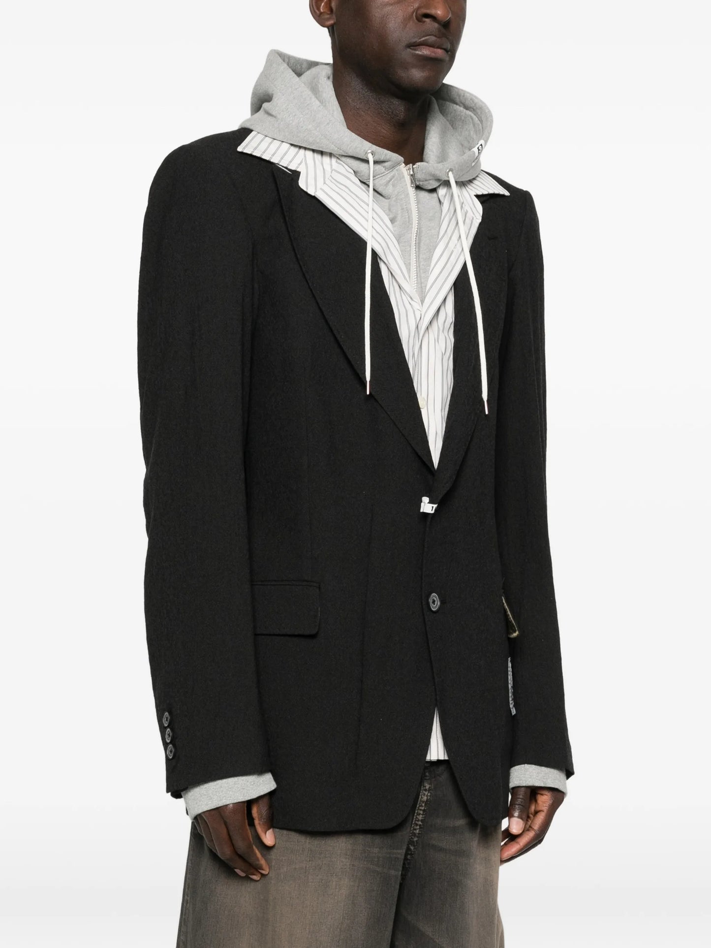 layered blazer