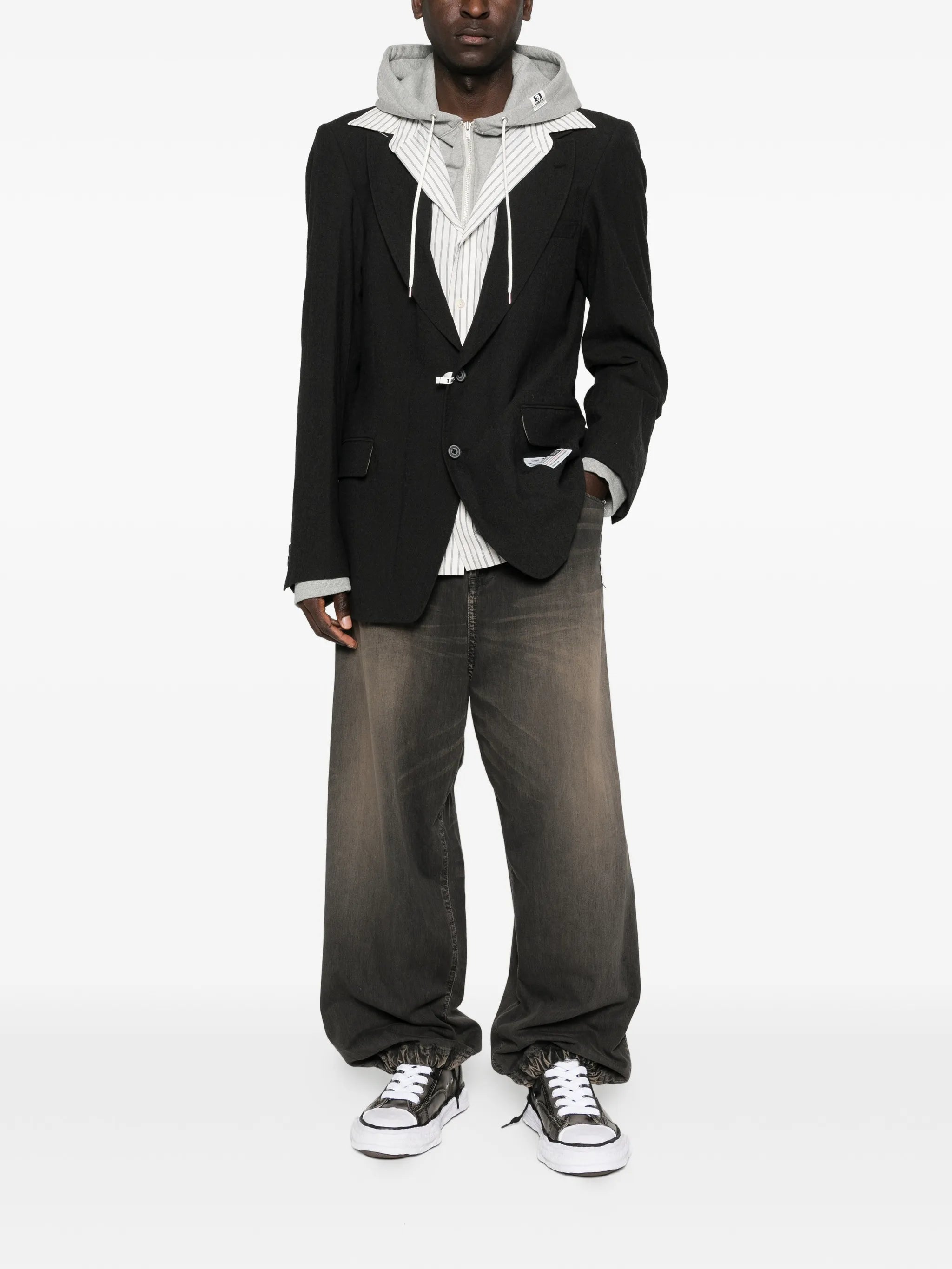 layered blazer