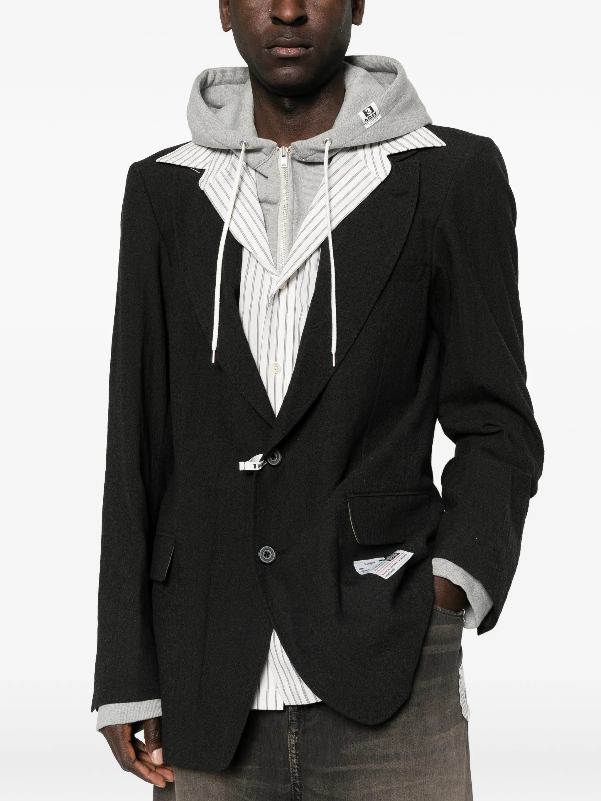 layered blazer