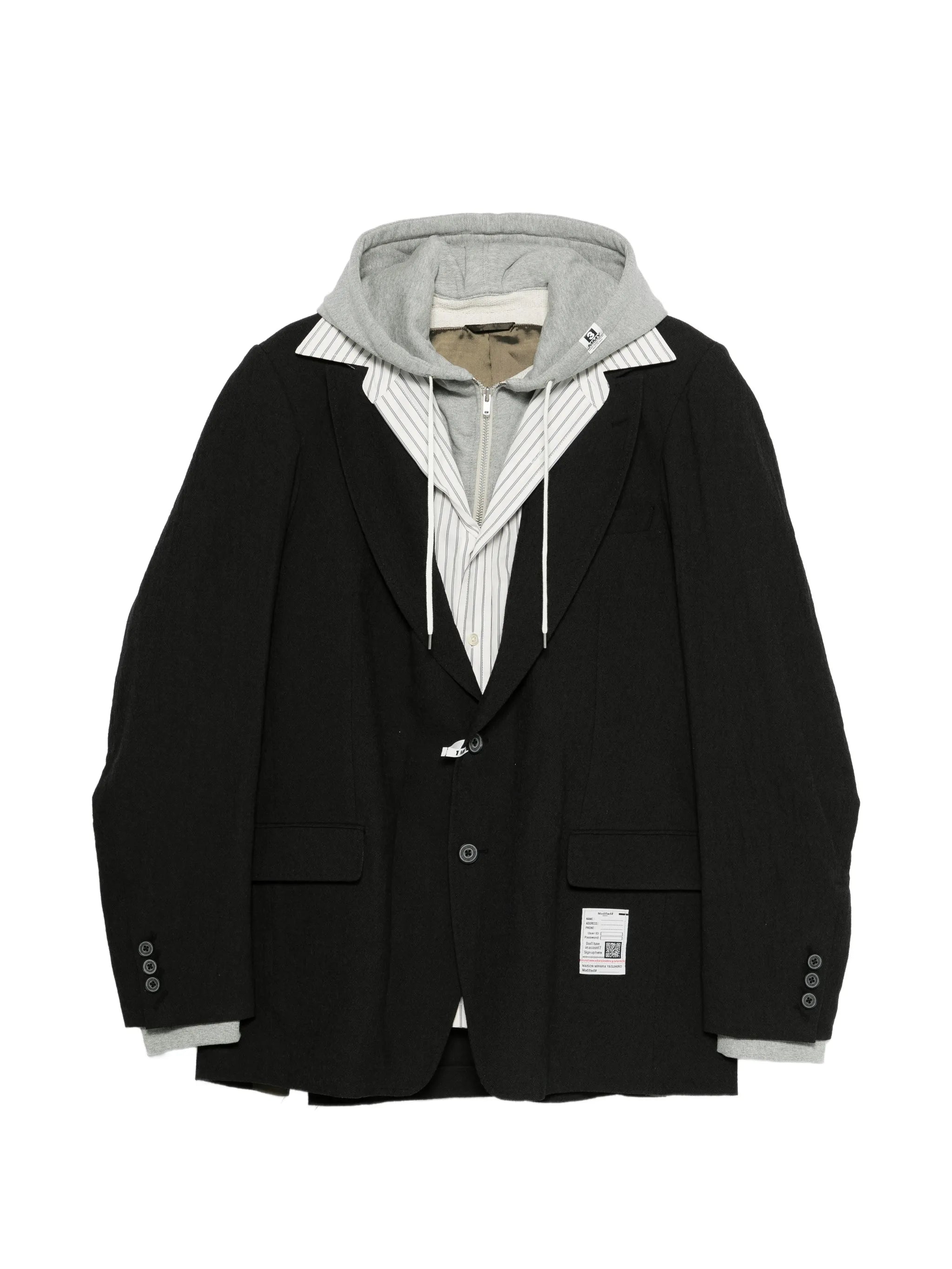 layered blazer