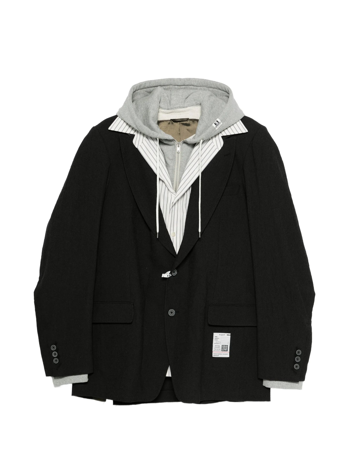 layered blazer