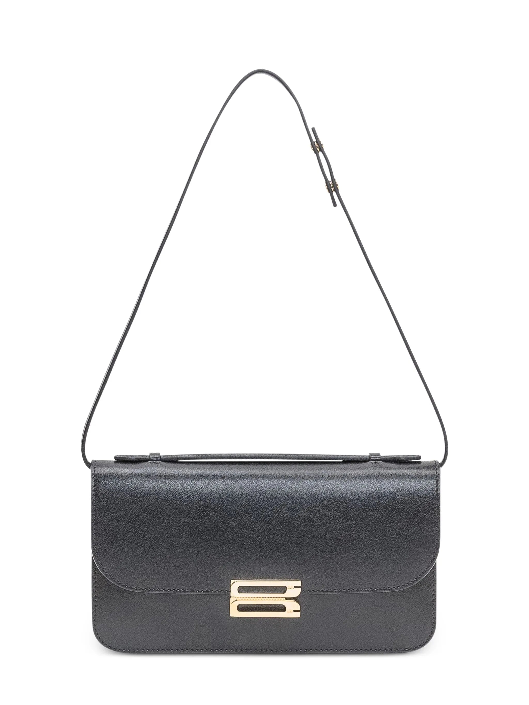 medium Dorian leather pochette