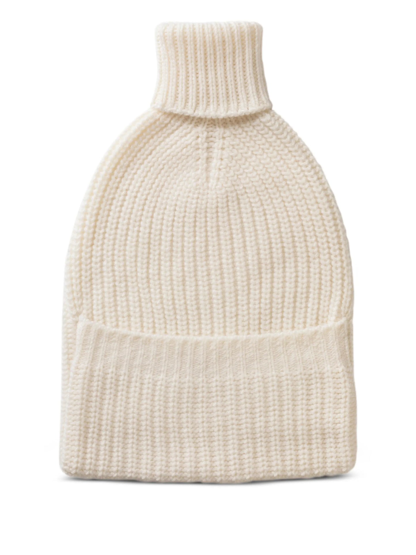 ribbed-knit hot water cover