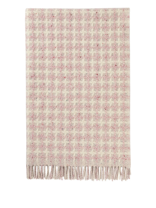 checked blanket