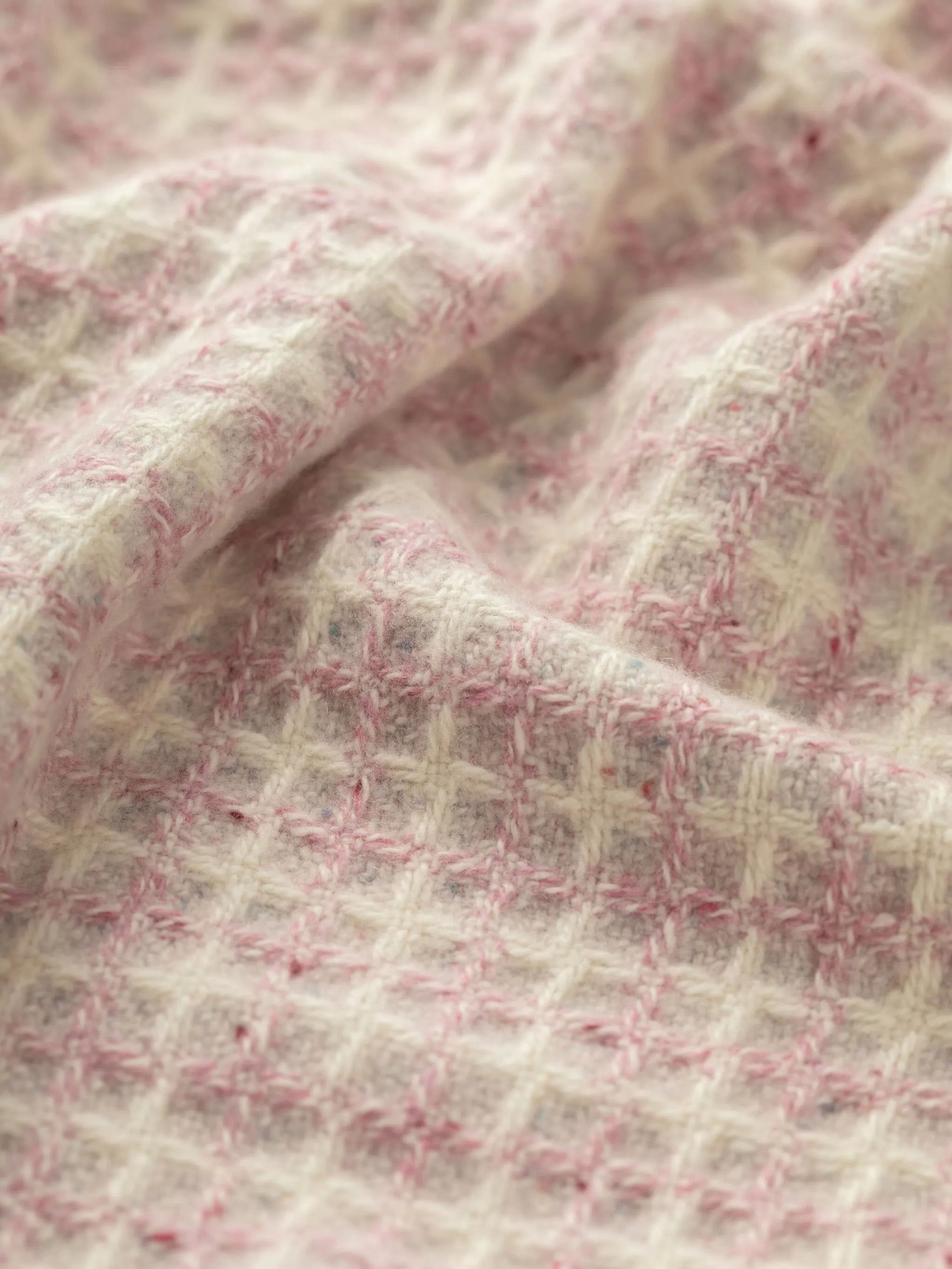 checked blanket