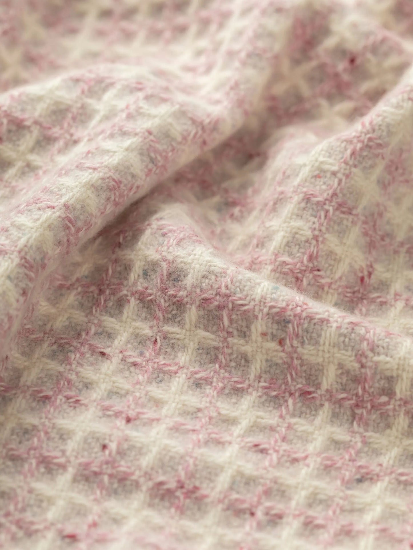 checked blanket