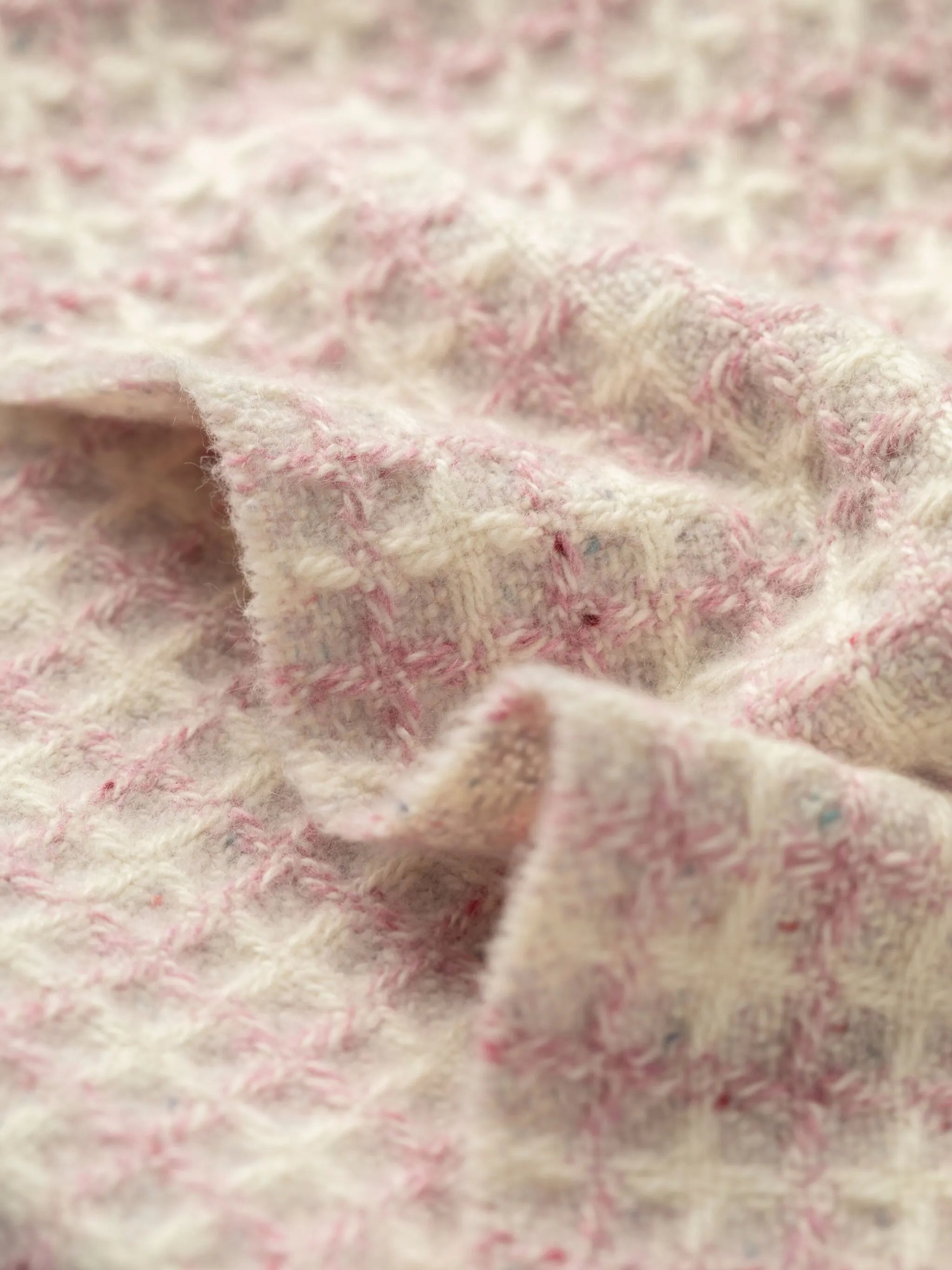 checked blanket
