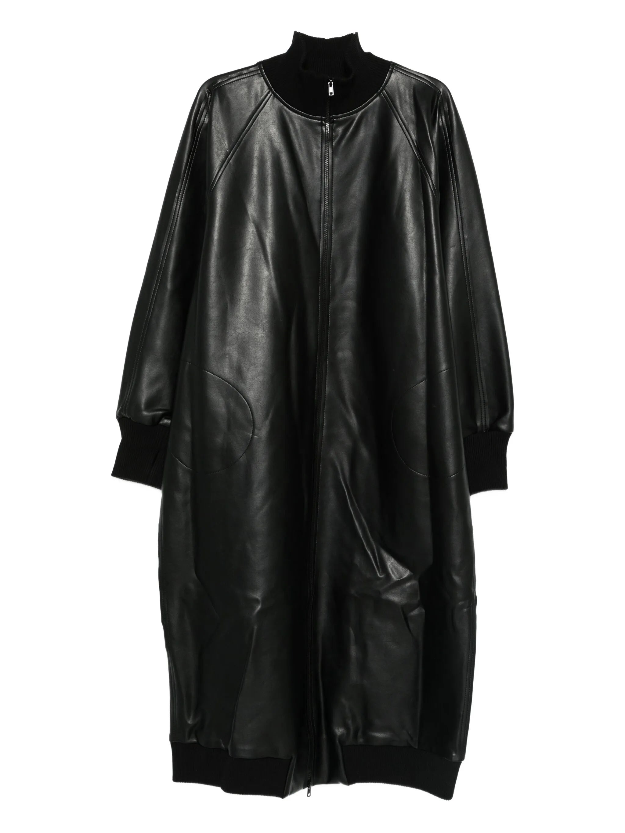 zip-up oversized jacket
