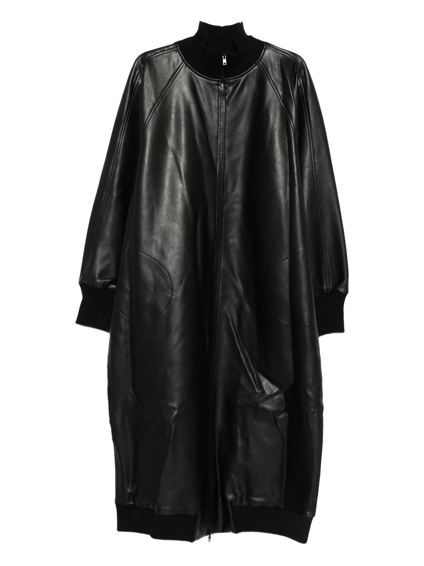 zip-up oversized jacket