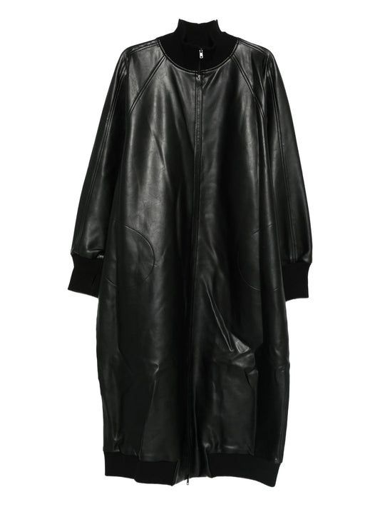 zip-up oversized jacket